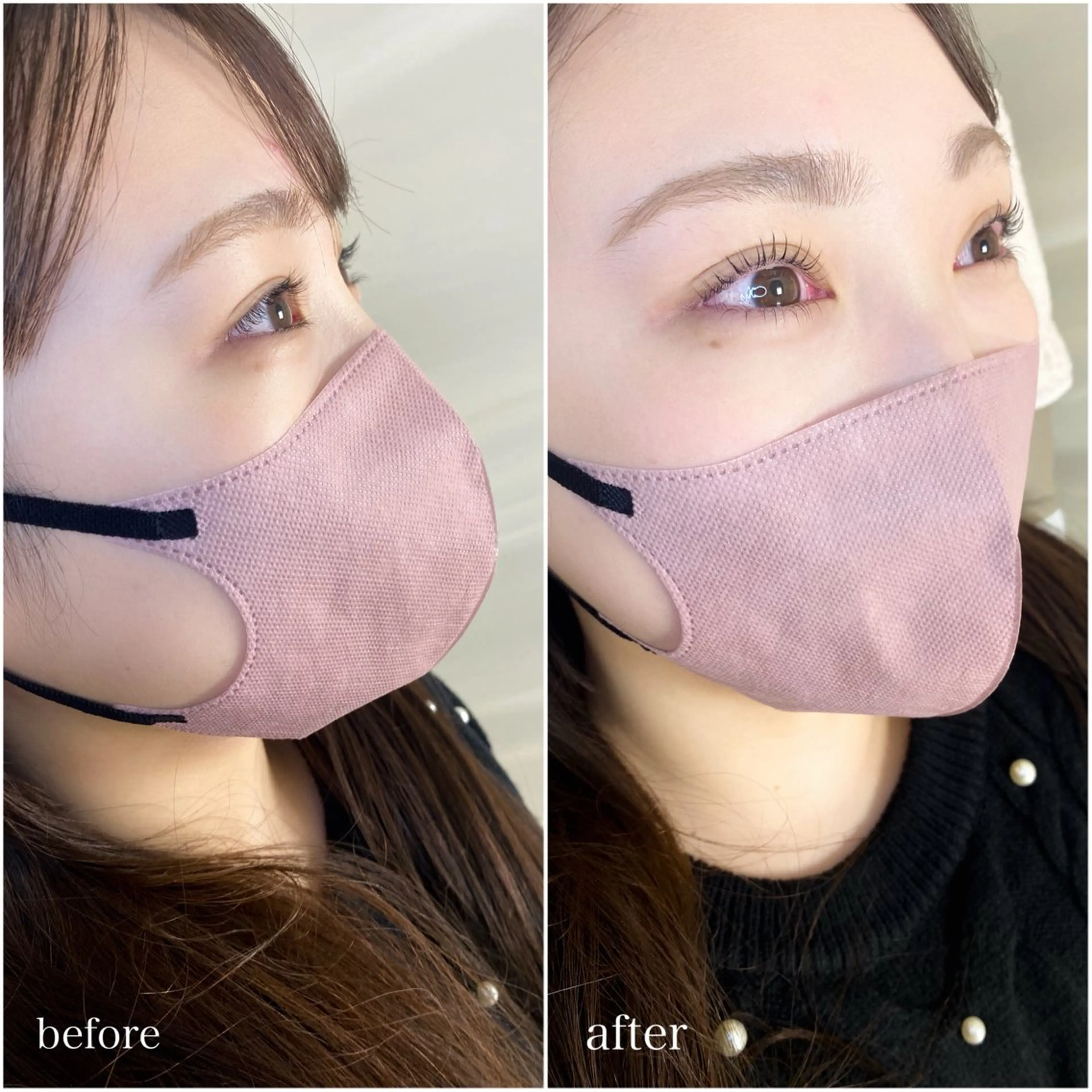 マツエク・マツパ 束感まつ毛 韓国風マツエク パリジェンヌラッシュリフト まつげパーマ 下まつげエクステ マツパ viviAiles ♡⃛ Ruiのマツエク・マツパデザイン