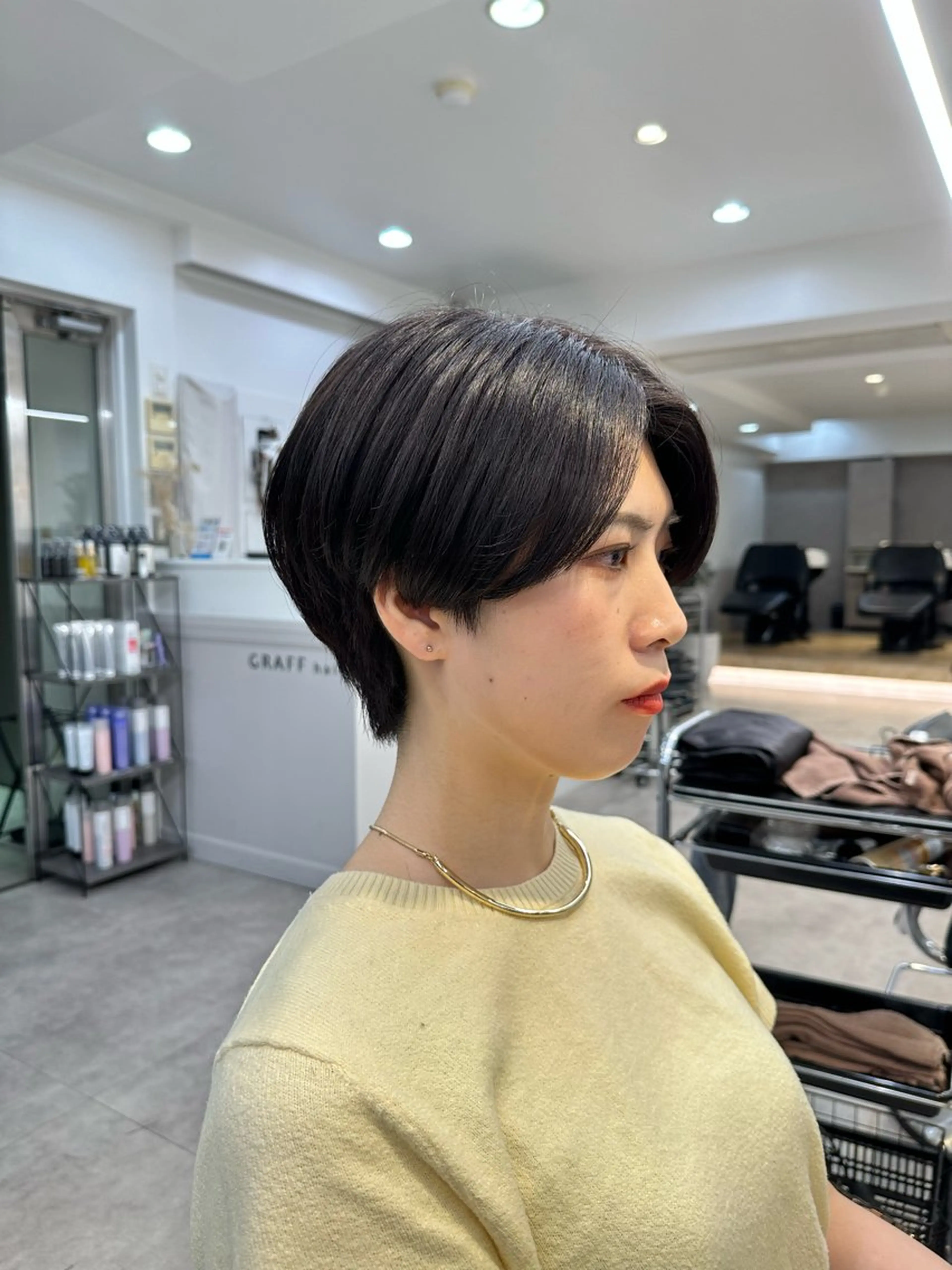 ショート ハンサムショート ショートヘア あいこ/ハンサムショ ート無料/銀座🌷のヘアスタイル