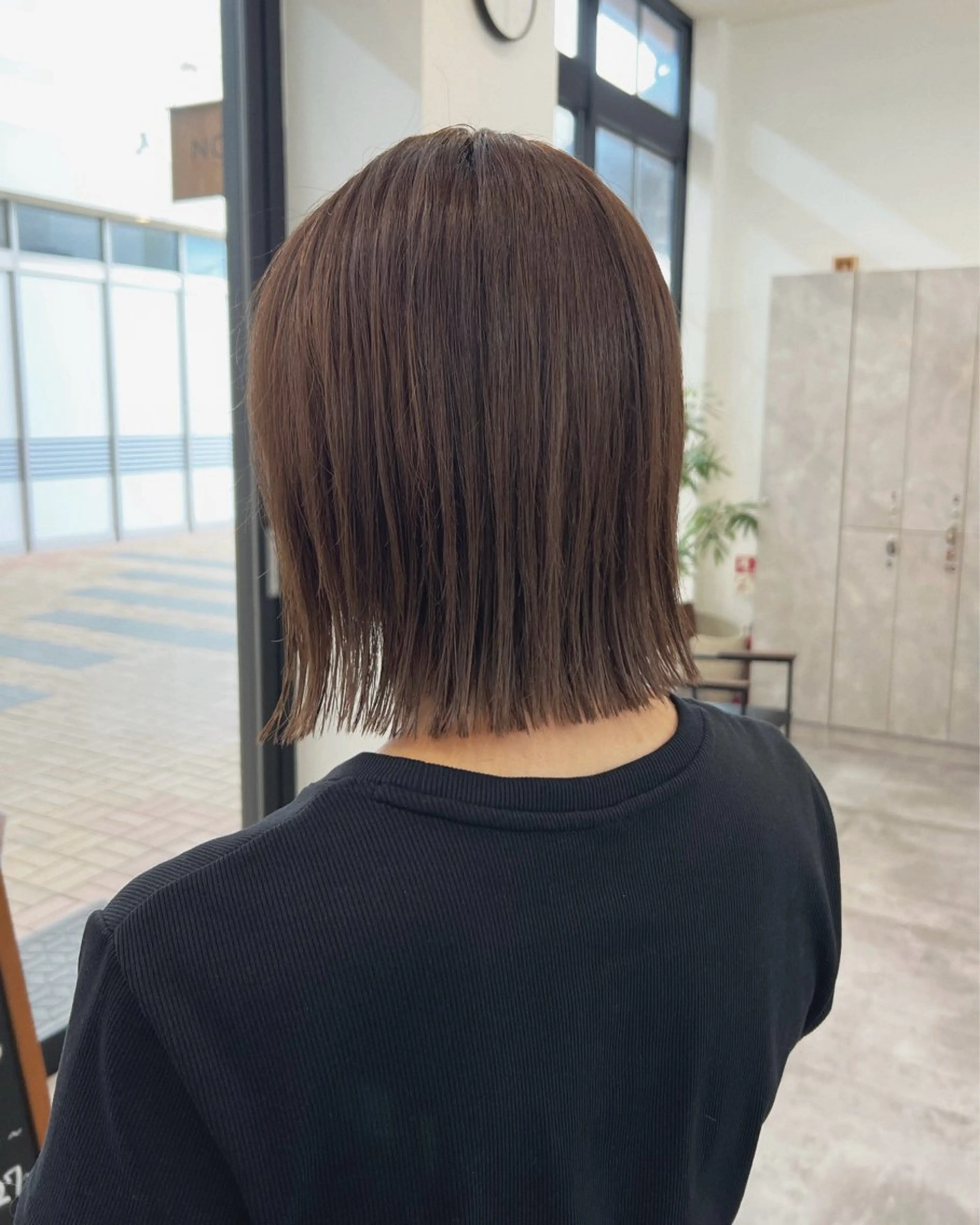 ショート カラー 切りっぱなしボブ ベージュカラー ボブ カット ヘアカラー トリートメント ✨NOMAD印西✨ 黒川勇輝のヘアスタイル