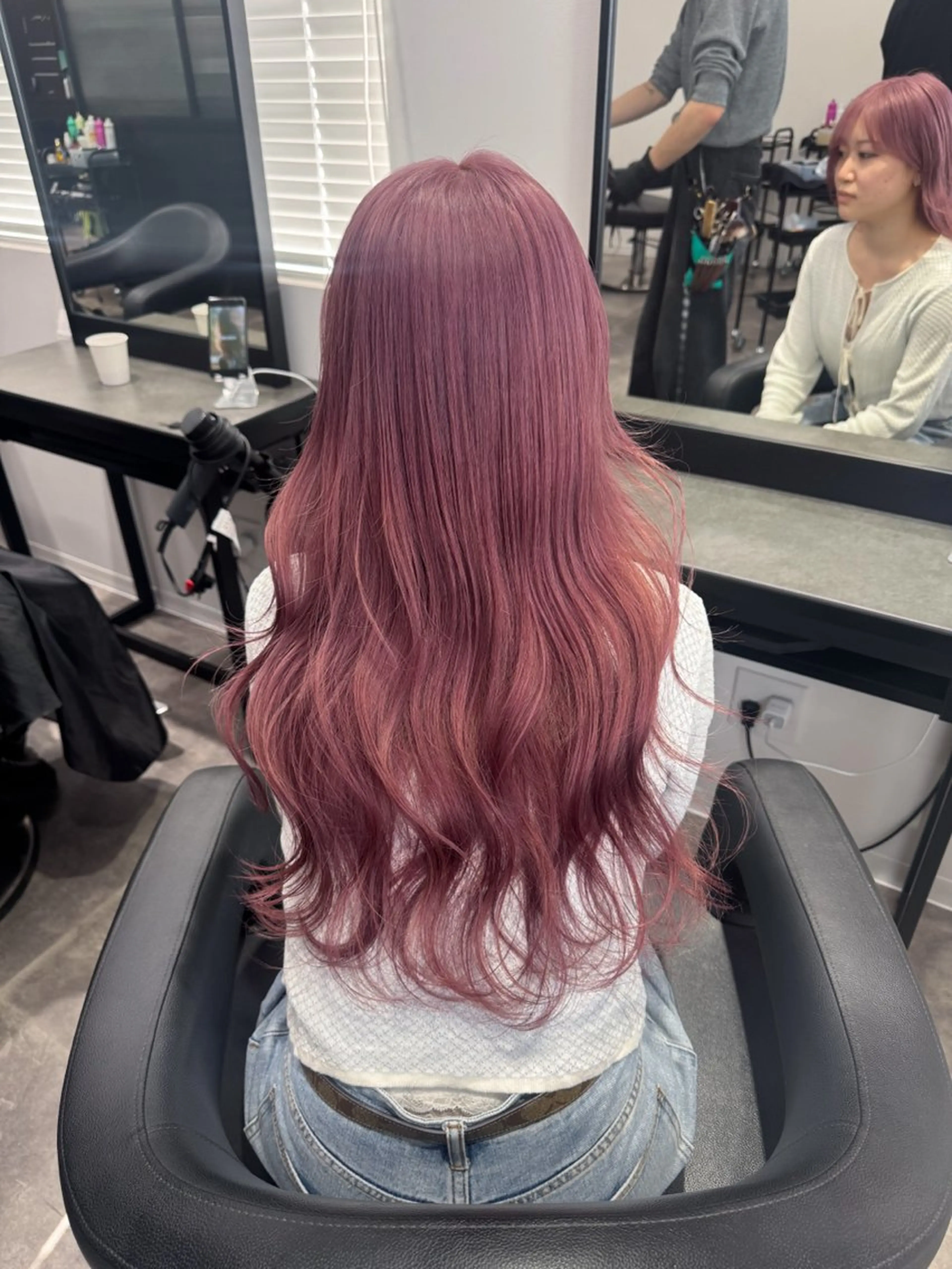 ロング カラー ヘアアレンジ Over hair_ misakiのヘアスタイル