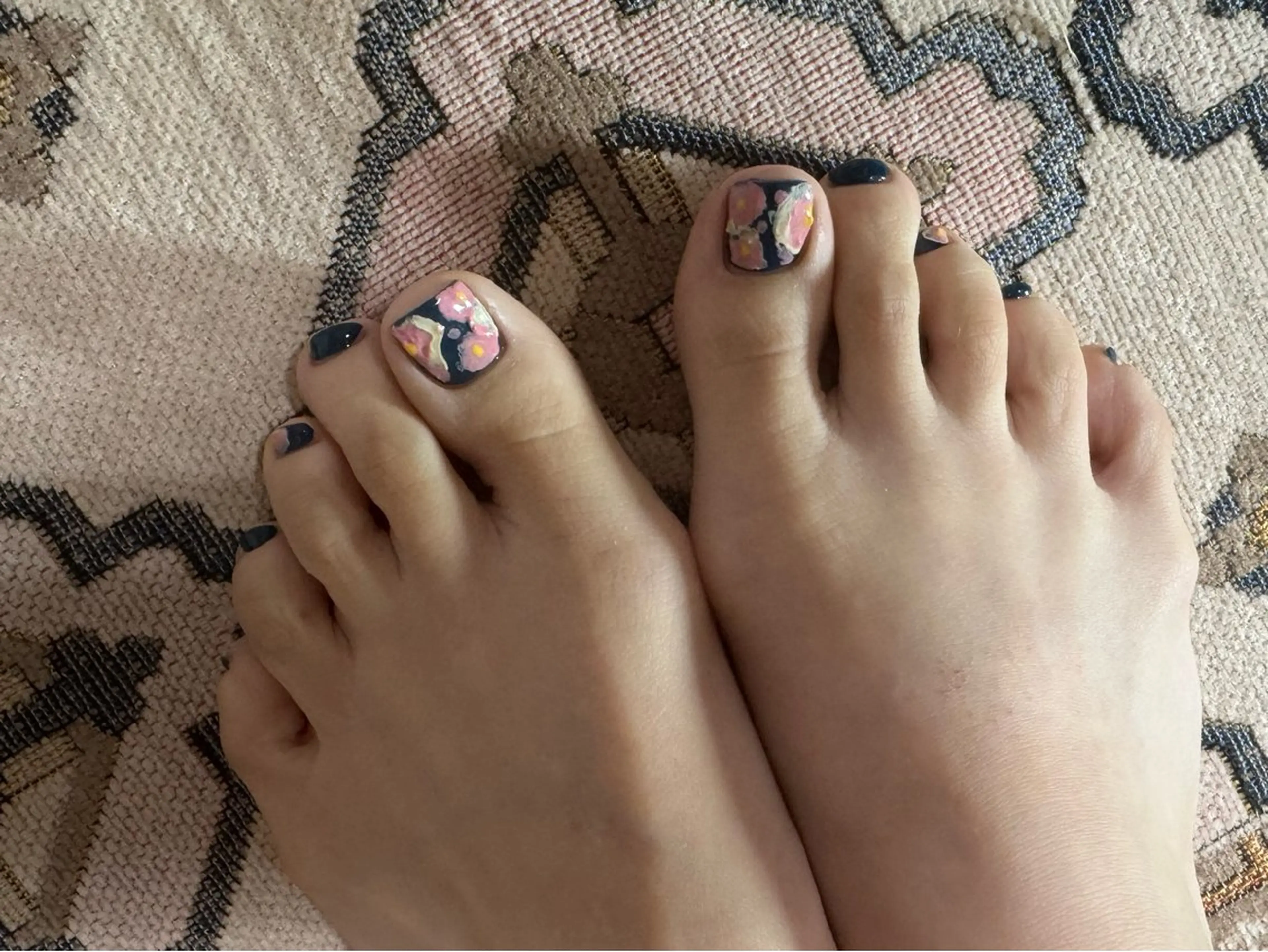 フットネイル♪オフ込み8300円の写真