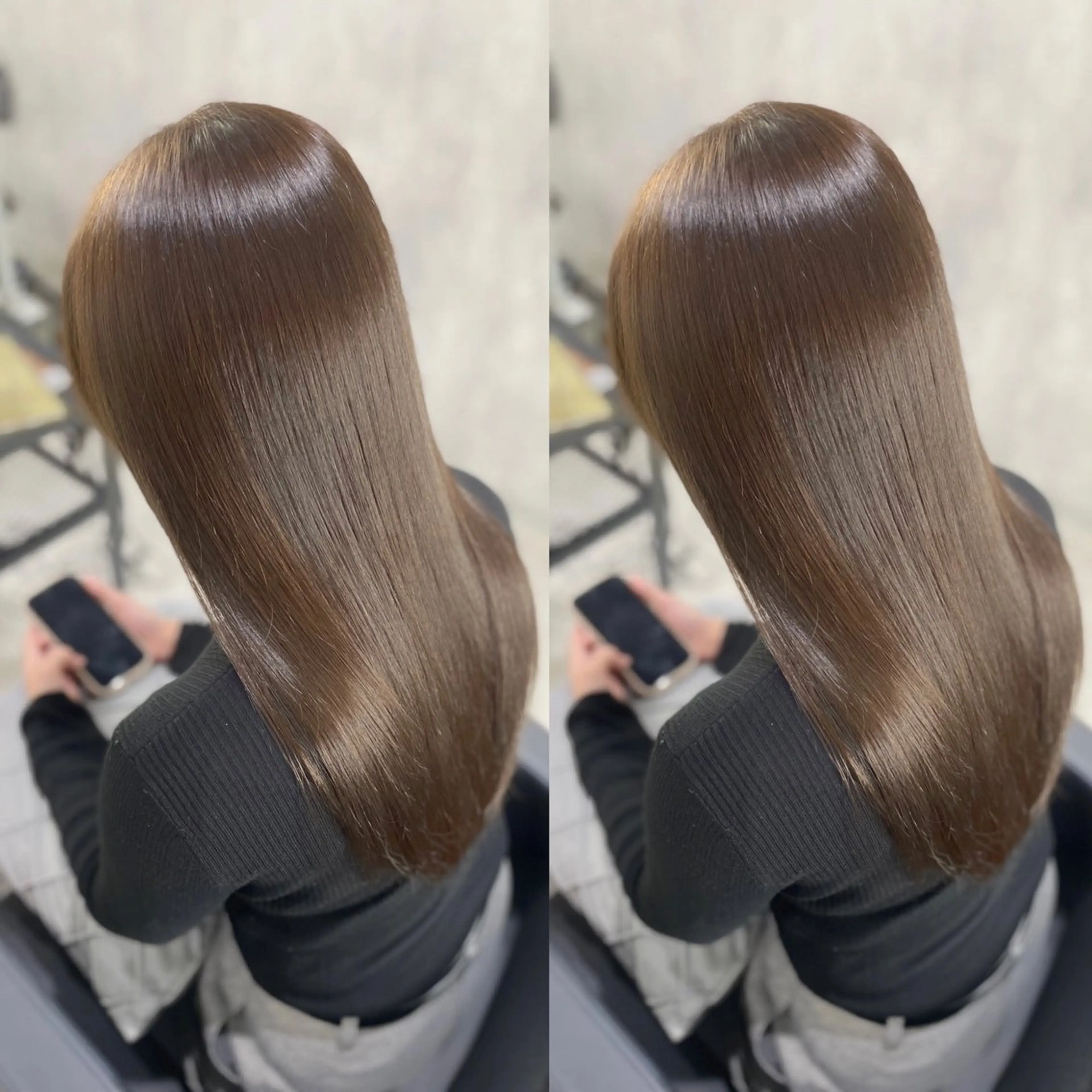 セミロング 髪質改善 トリートメント カット ヘアカラー トリートメント 杉野🫧美髪🫧 Zina博多店長のヘアスタイル