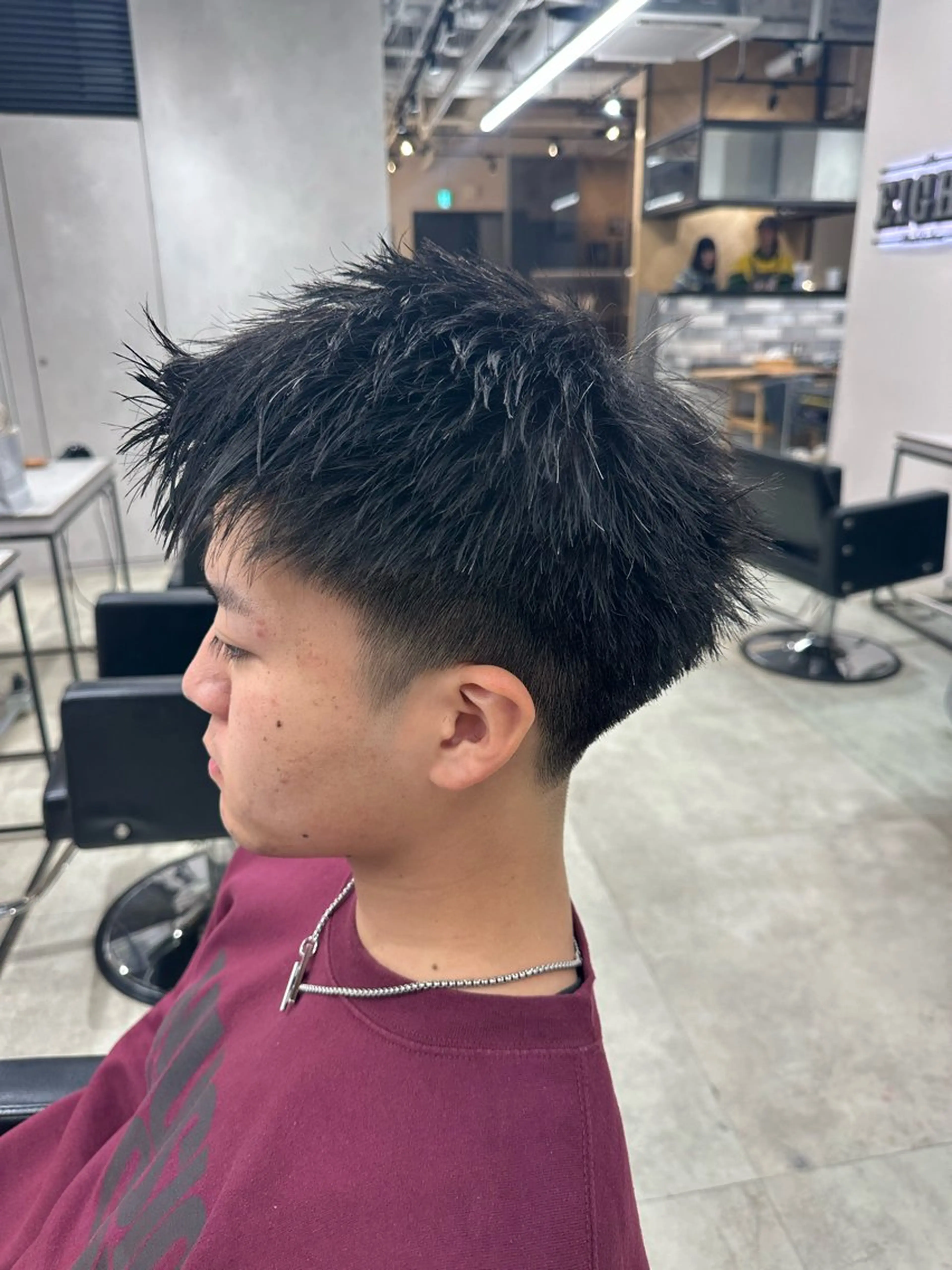 ショート メンズ 渋谷うる艶カラー 🦊あらし🦊のヘアスタイル