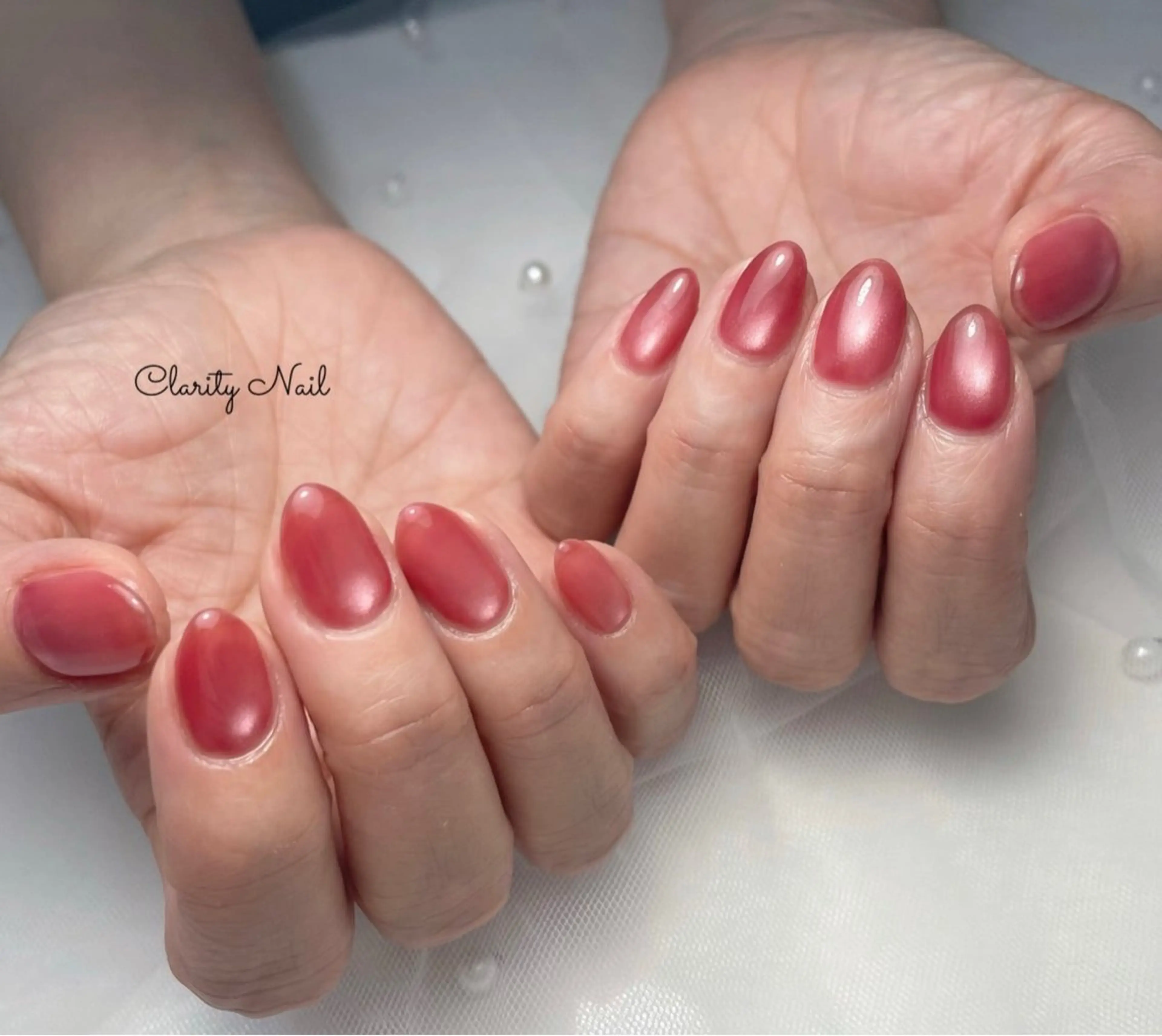 ネイル ワンカラーネイル ハンドネイル Clarity Nailのネイルデザイン