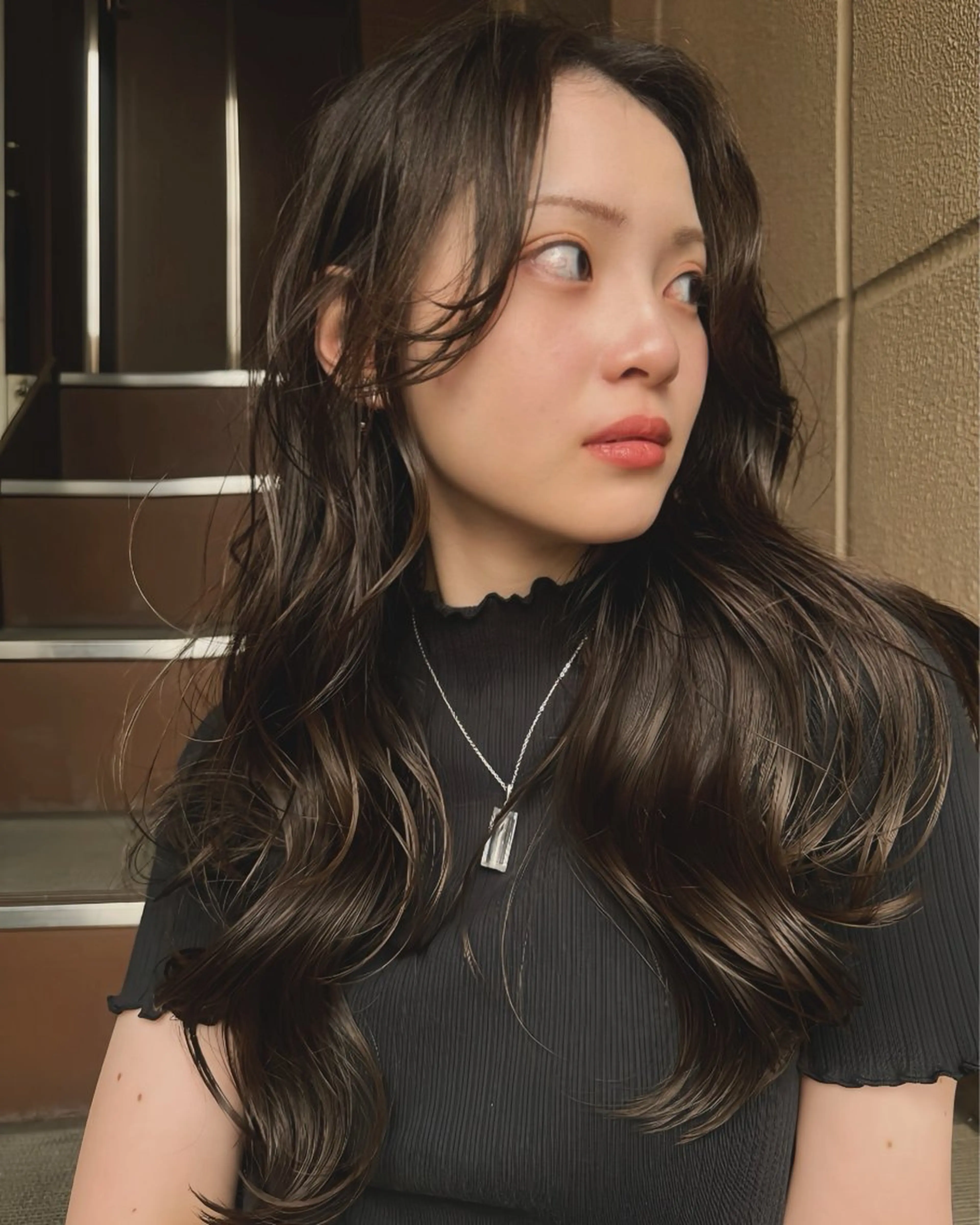 ロング 平 一裕のヘアスタイル