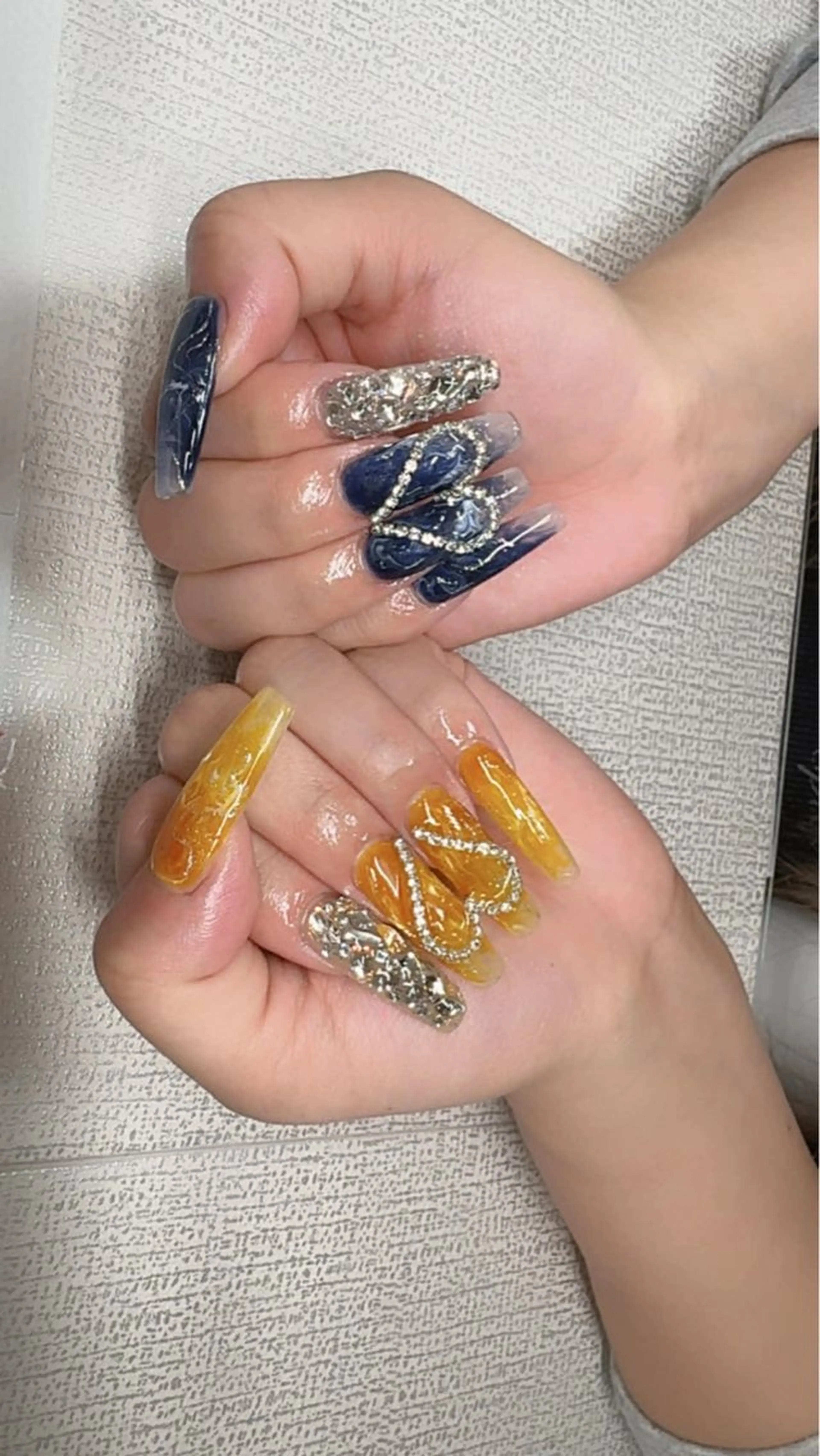 ネイル 長さ出し 持ち込み Star Beautyのネイルデザイン