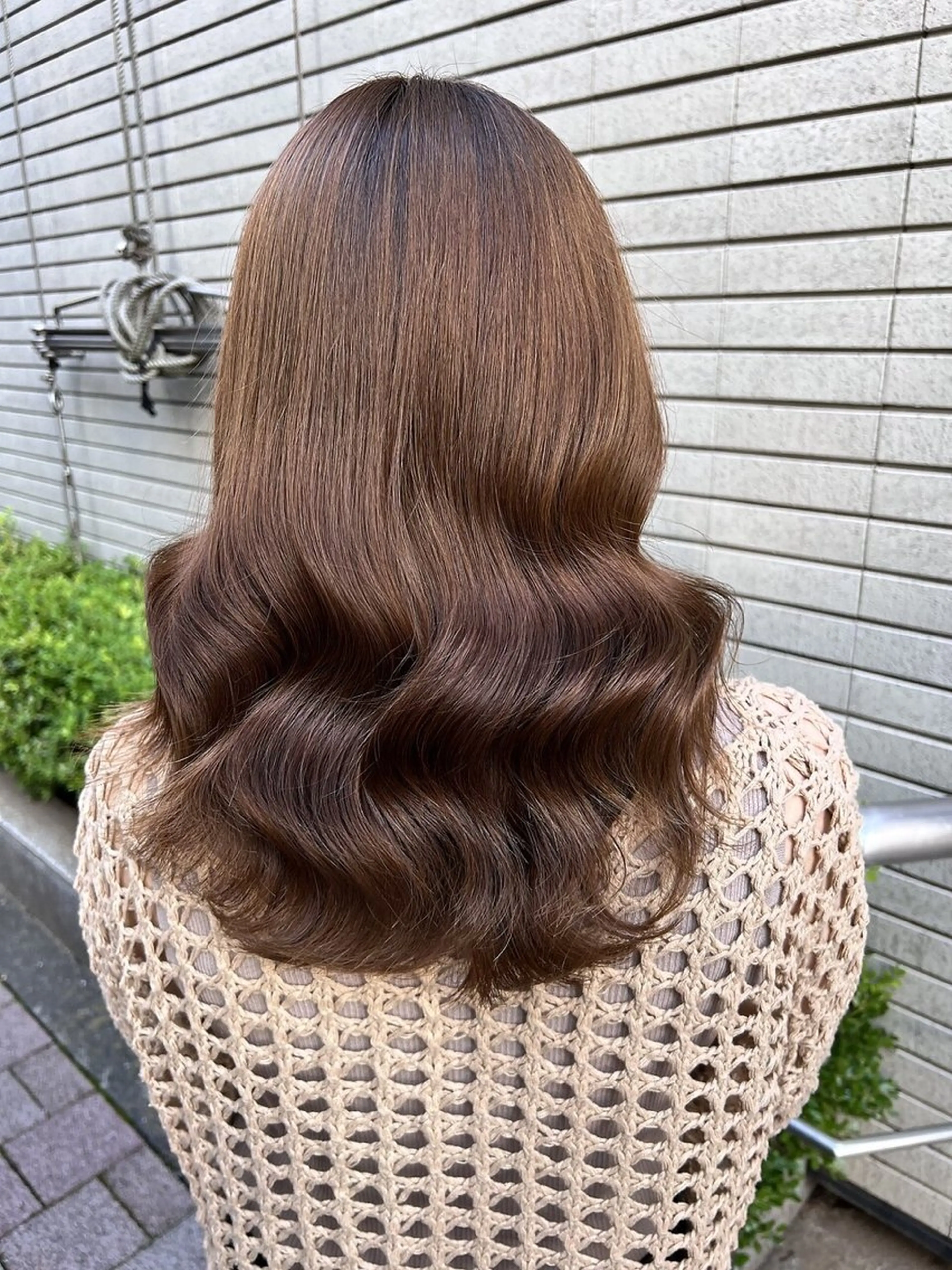 セミロング カラー ヘアカラー ハイトーン/ブリーチ 💙みずき💙のヘアスタイル