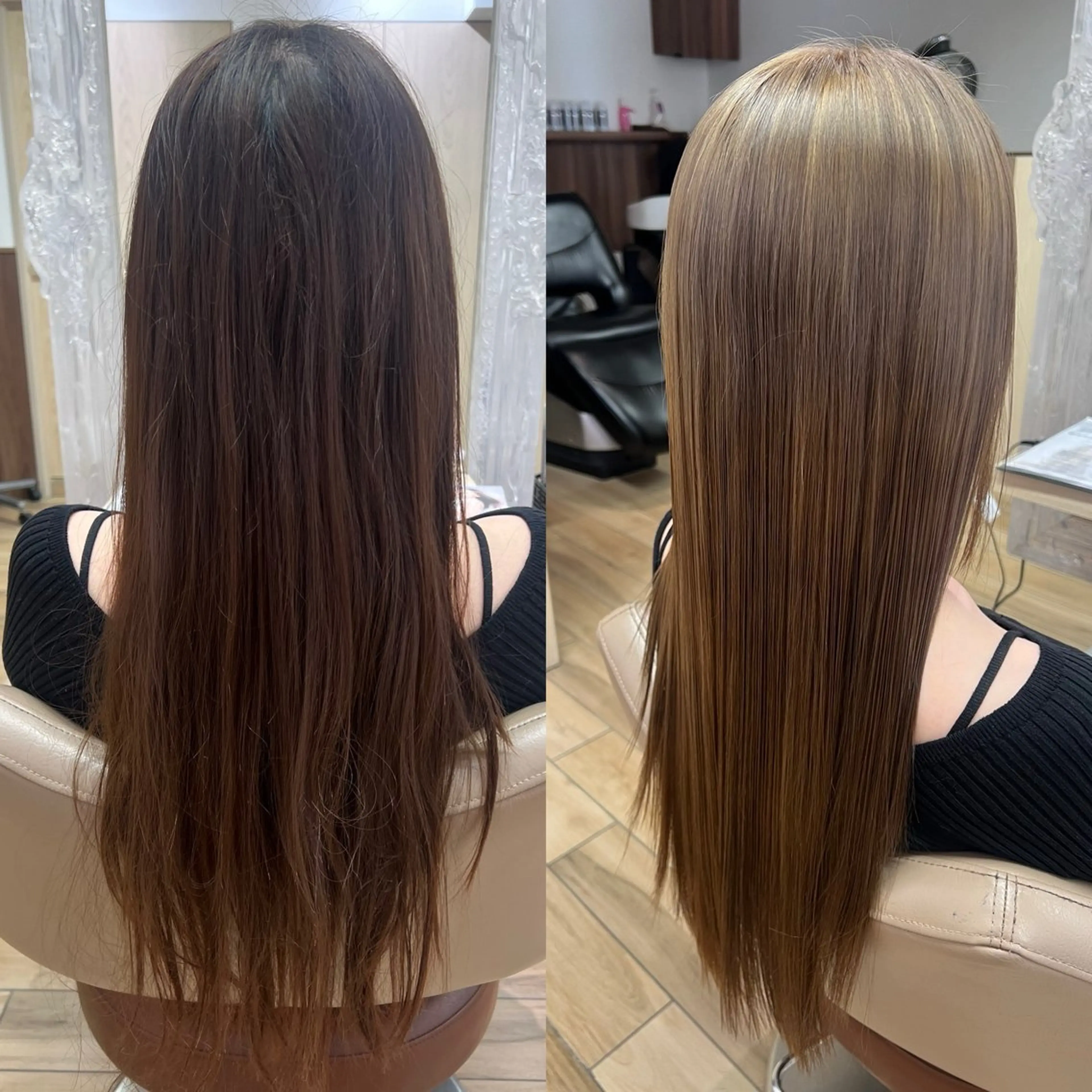 ロング カラー 高橋 香奈のヘアスタイル