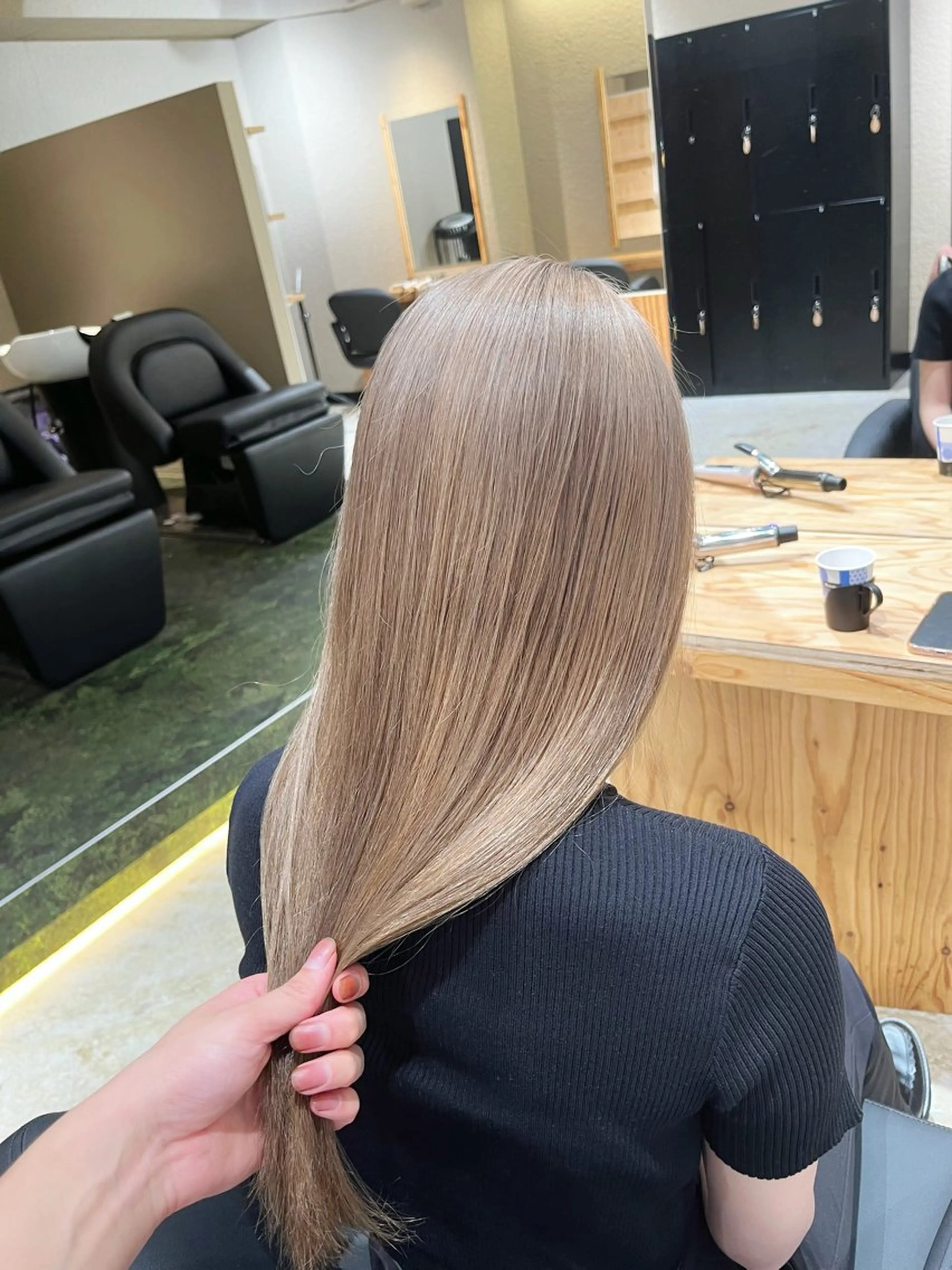 セミロング 🏅EIGHT難波/ 【店長】タモツのヘアスタイル