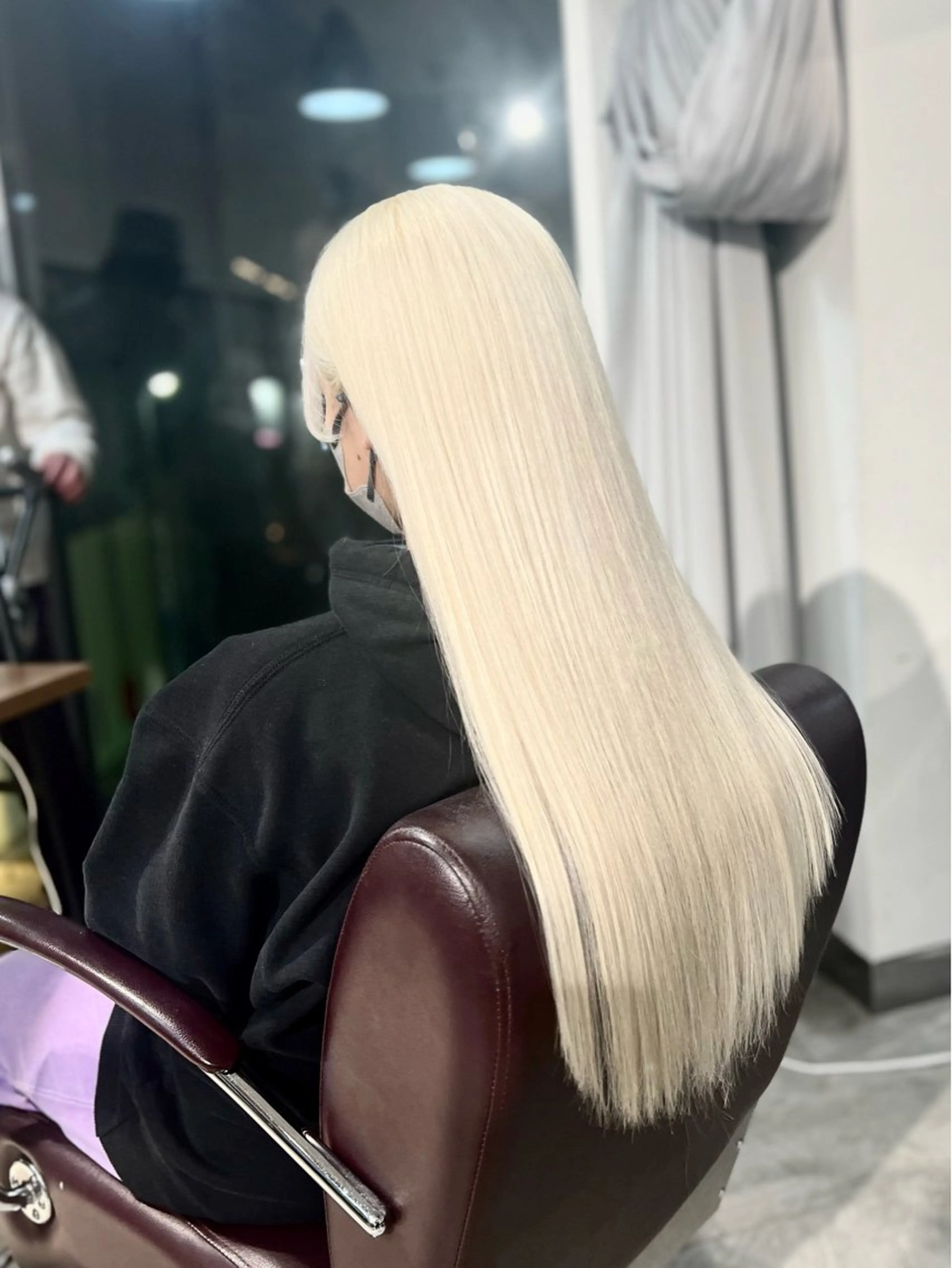 ロング カラー ヘアアレンジ ヘアカラー トリートメント ヘアセット 🌈インナーカラー ‘ショウマ’🌈のヘアスタイル