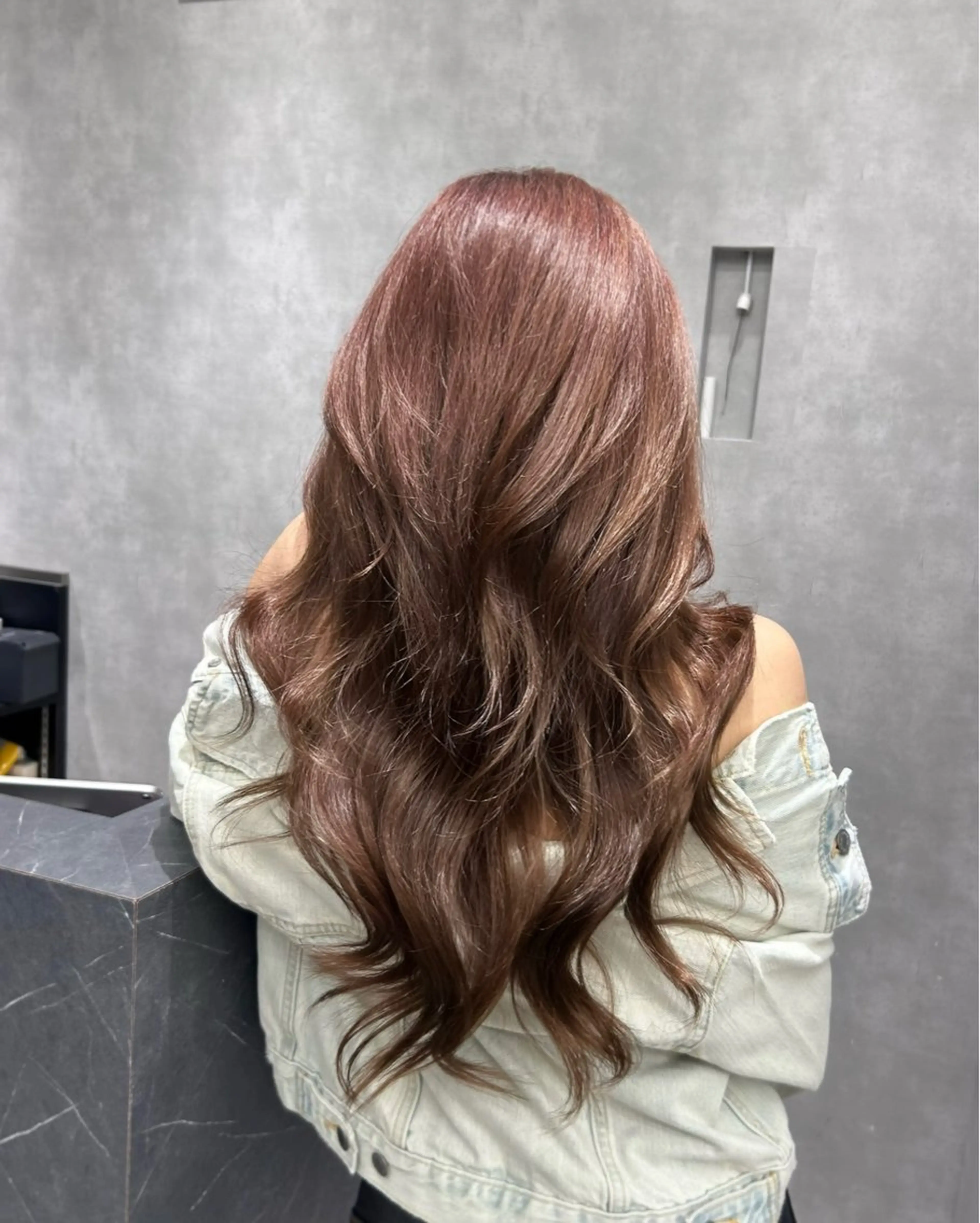 ロング カット ヘアカラー トリートメント 大人レイヤー/艶美髪 🇺🇸TOMONAのヘアスタイル