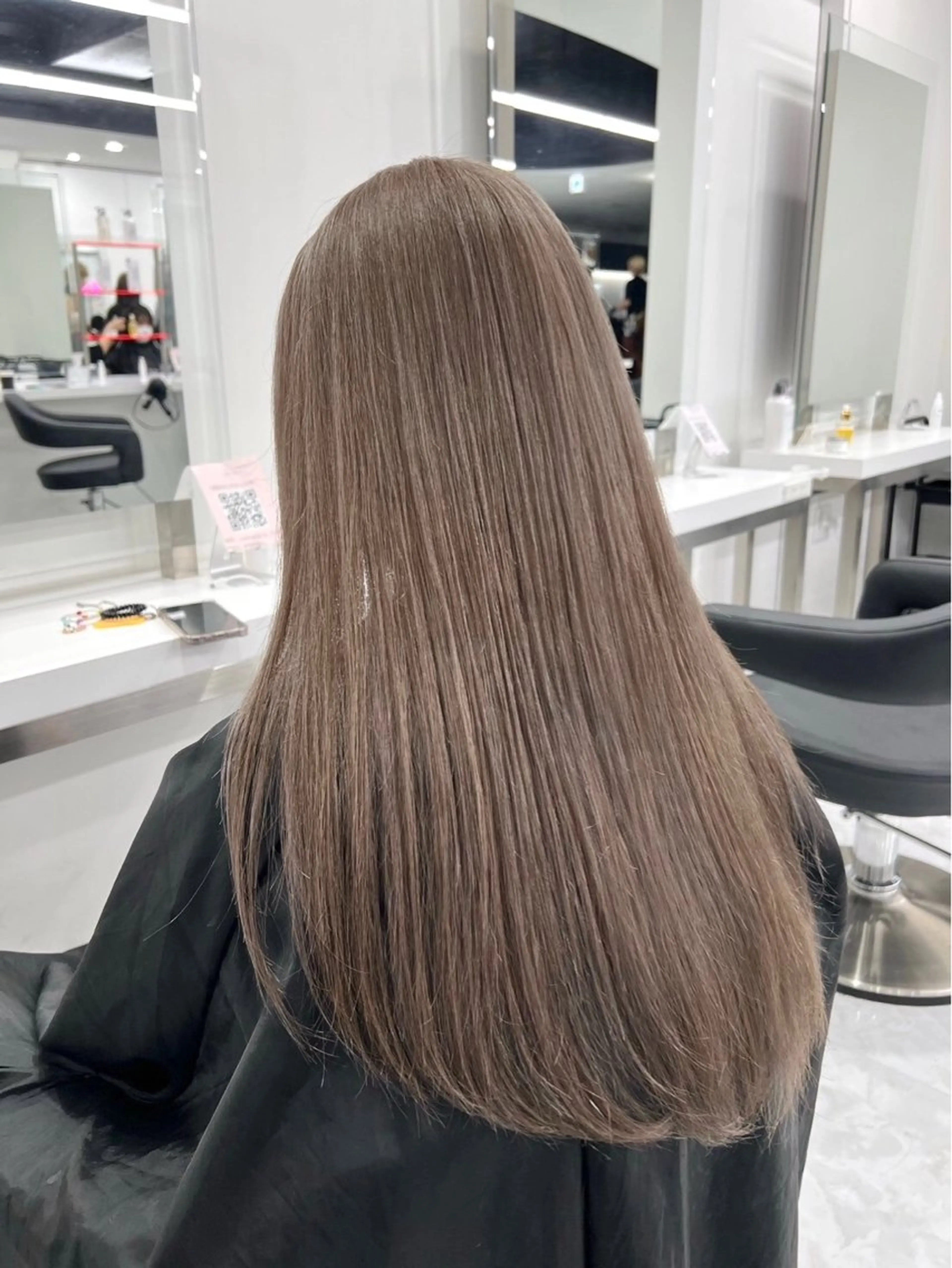 カラー カット ヘアカラー トリートメント 透明感ベージュ🎀 Anju/渋谷🎀のヘアスタイル