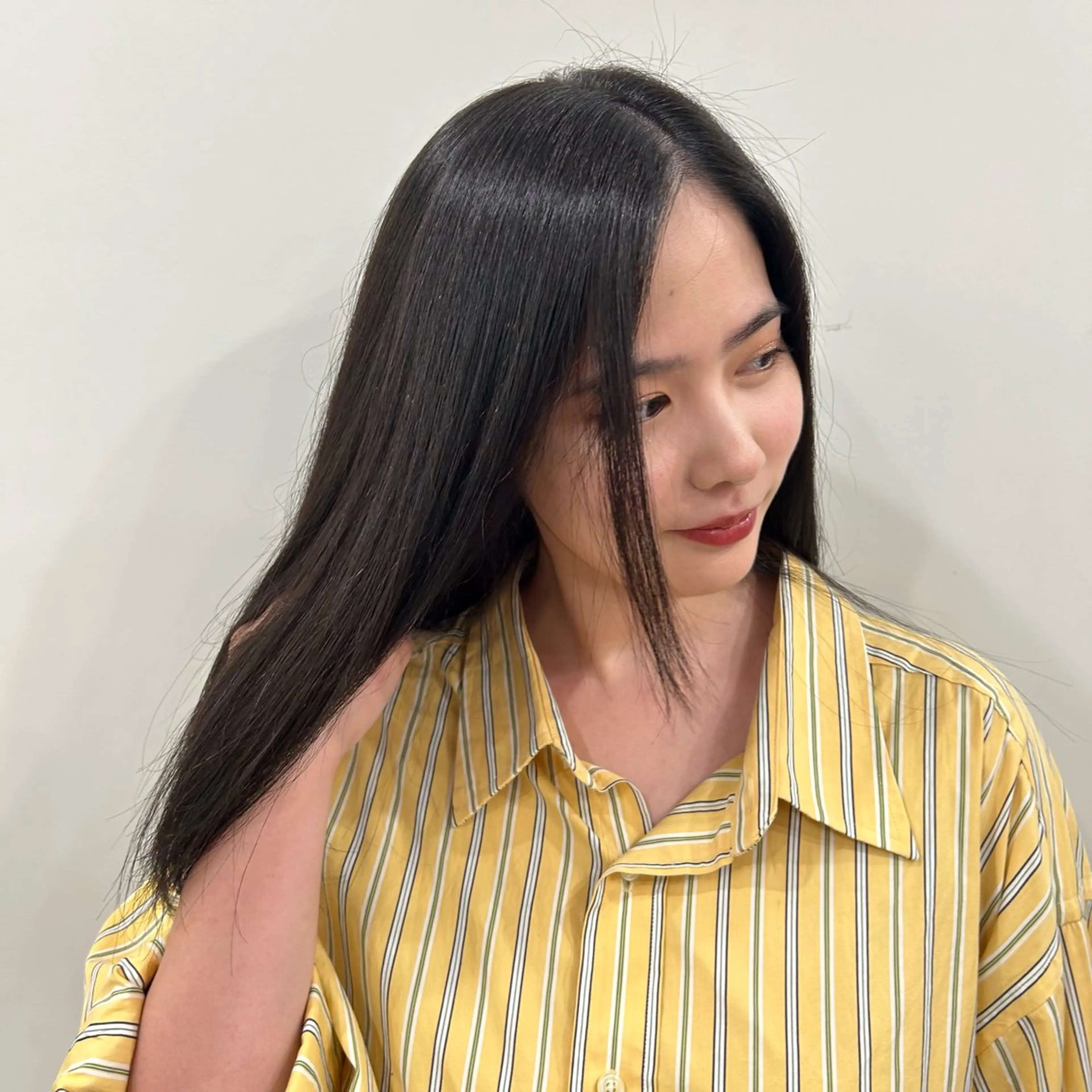 ロング カラー ヘアアレンジ ヘアカラー トリートメント SHIAN 立川 🍑すずかのヘアスタイル