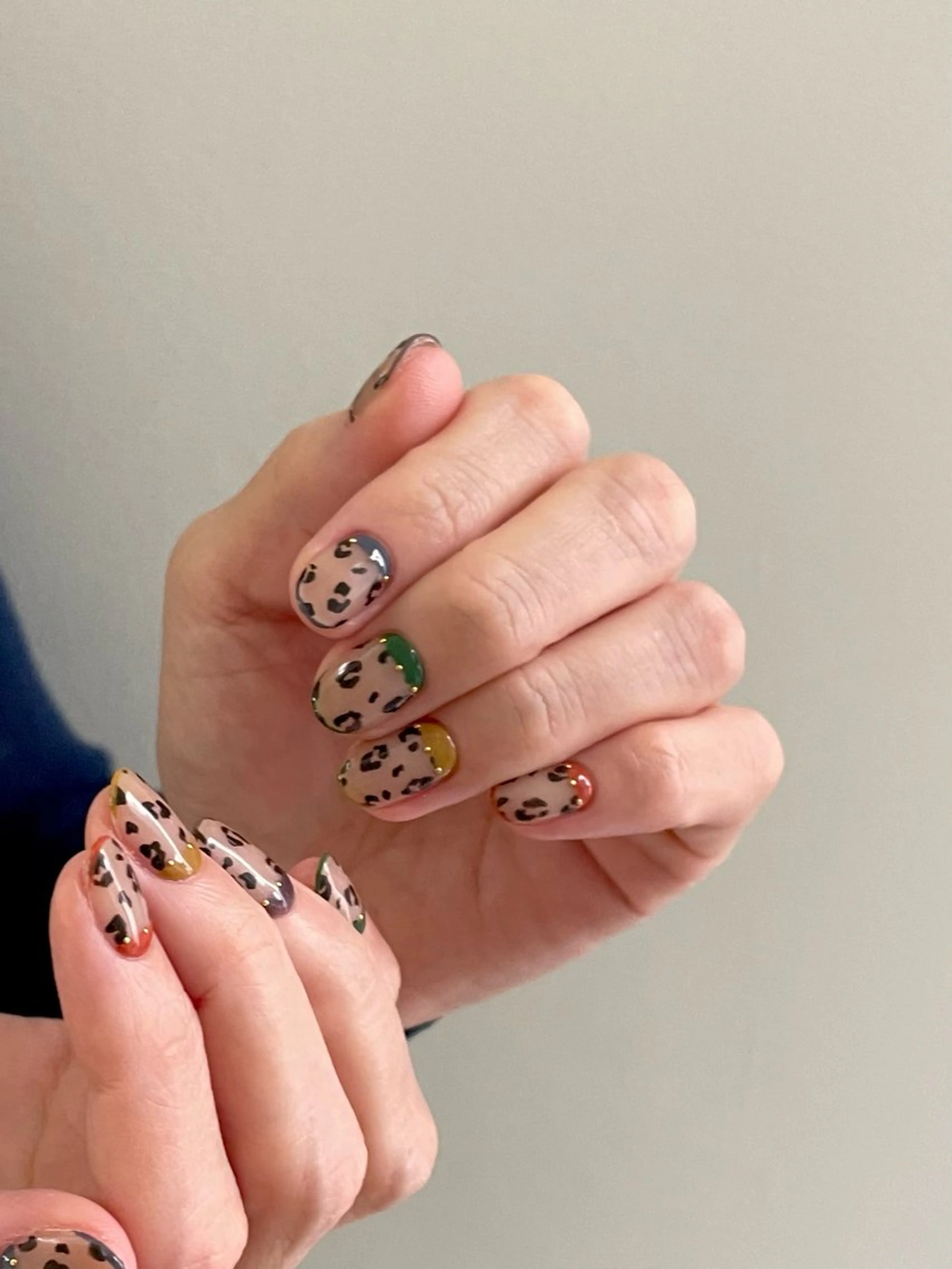 ネイル アニマル柄 Rili Hondaのネイルデザイン