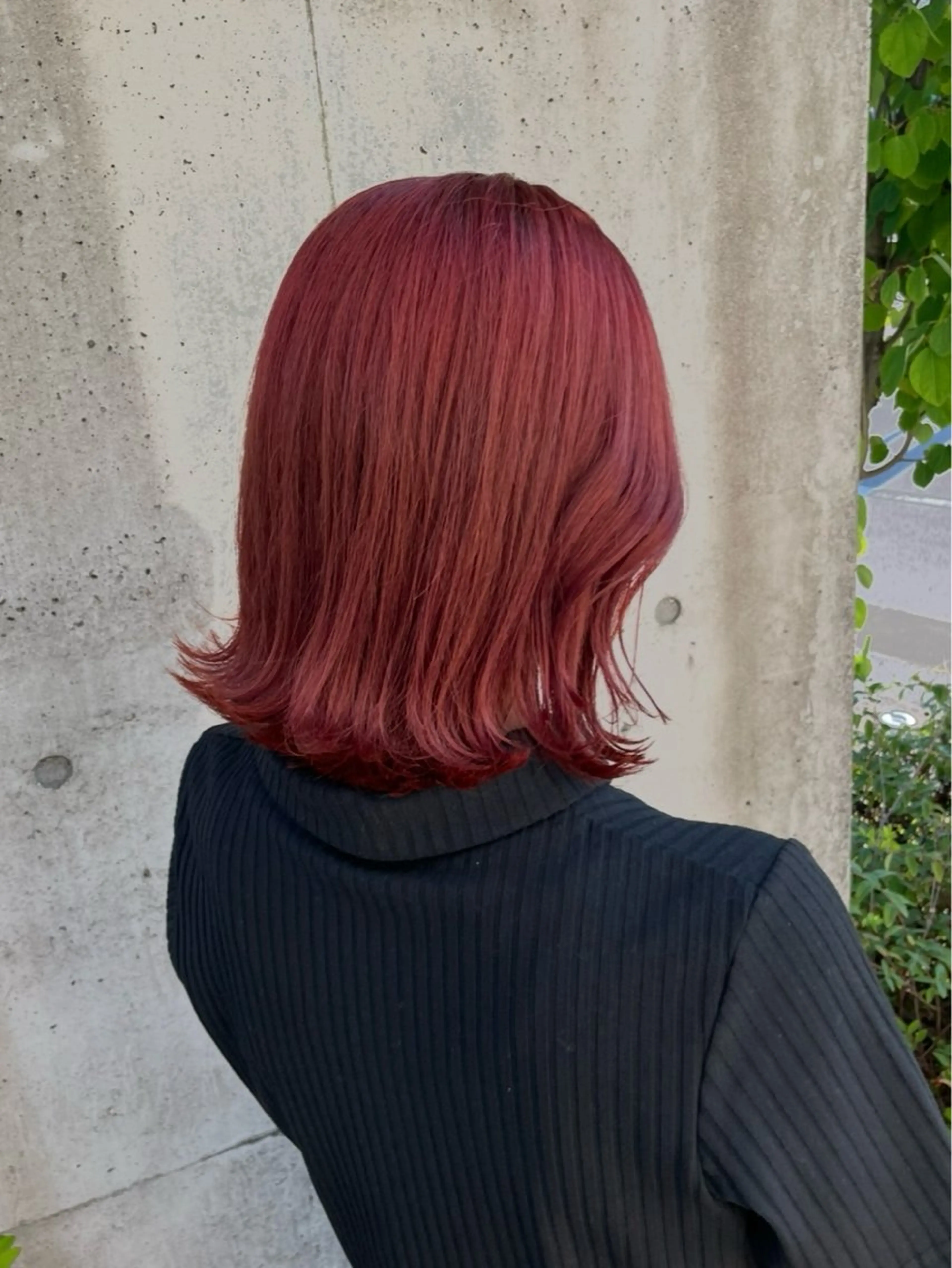 ミディアム カラー ブランシェ神領店 笹原渚紗のヘアスタイル