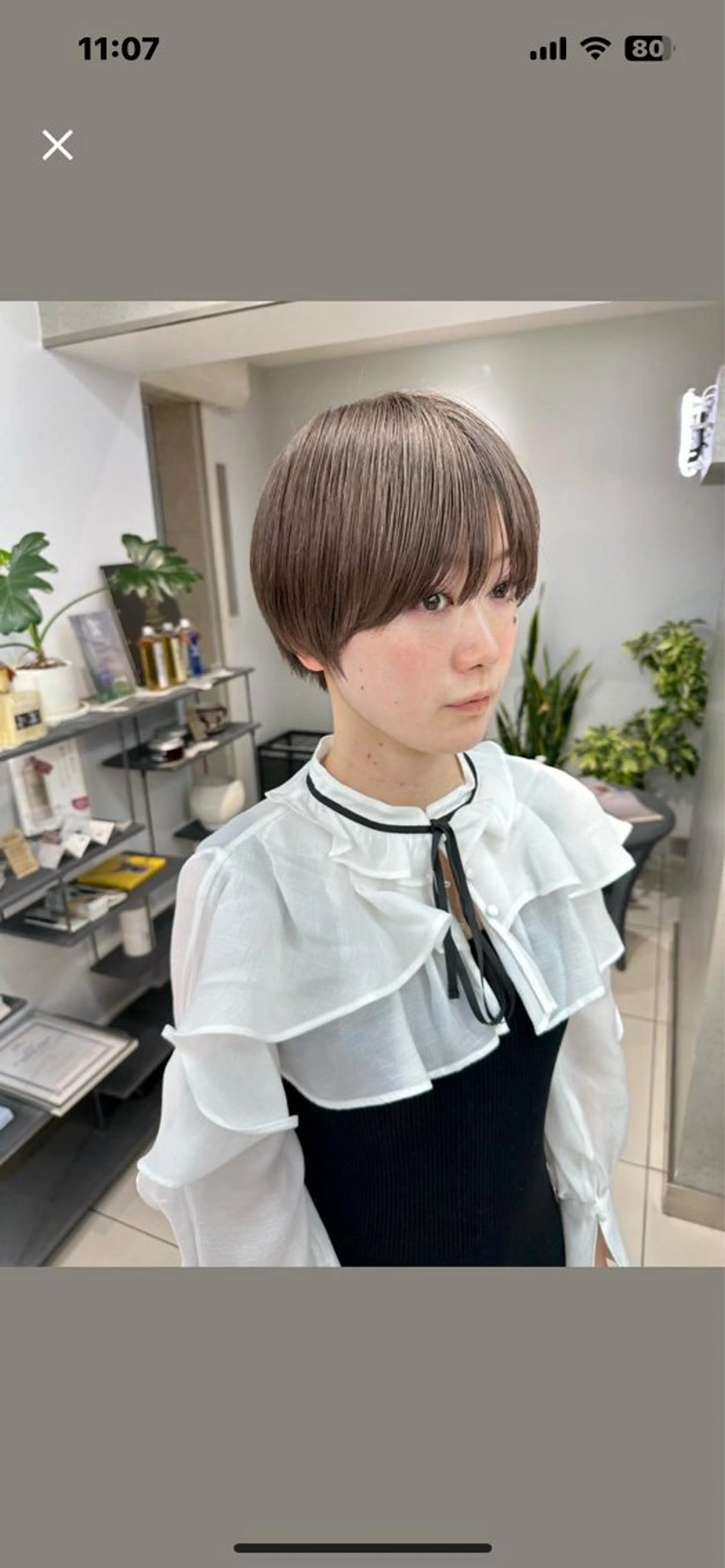 ショート 透明感カラー / Rio👶🏻💞のヘアスタイル