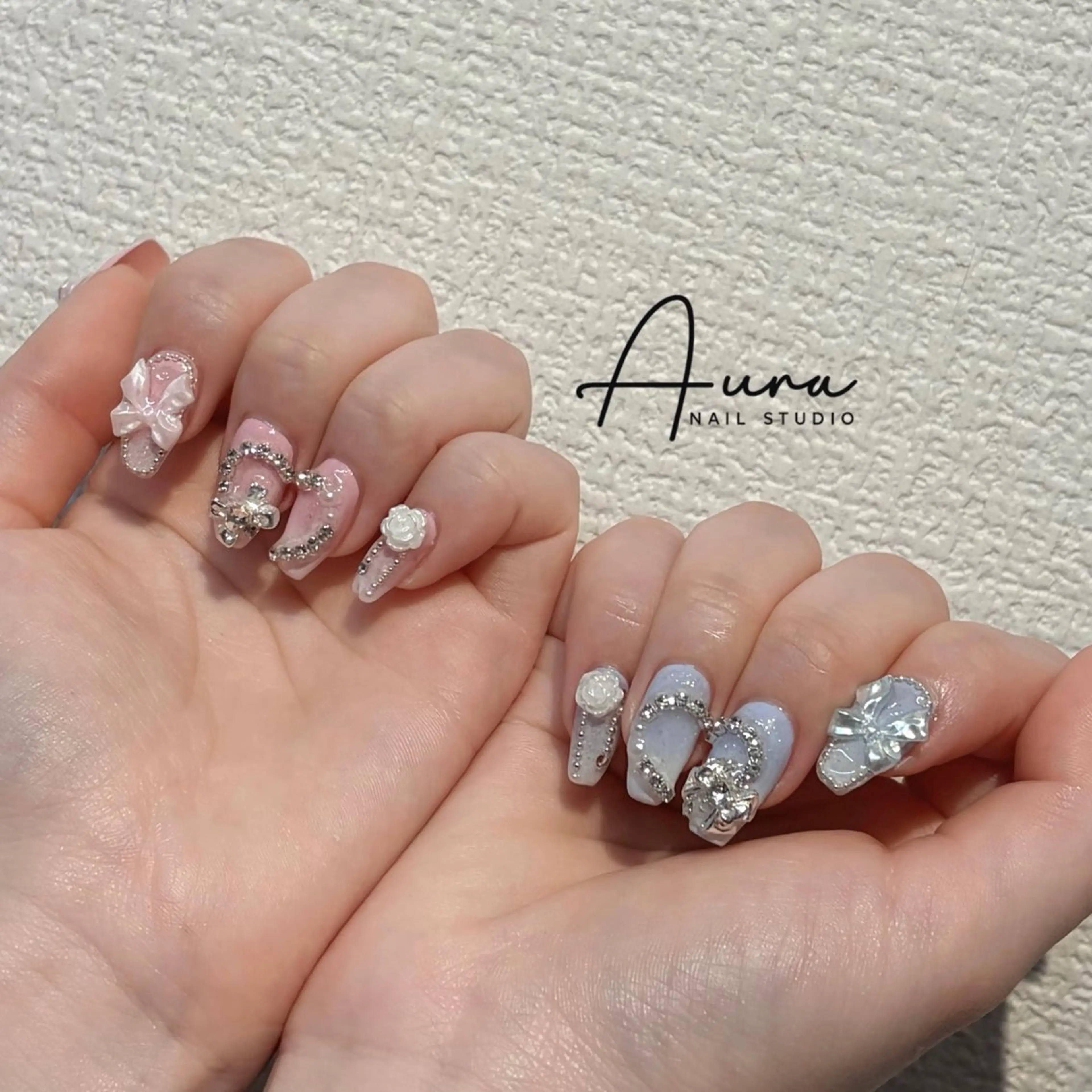 ネイル ハンドネイル Aura Nail Maiのネイルデザイン