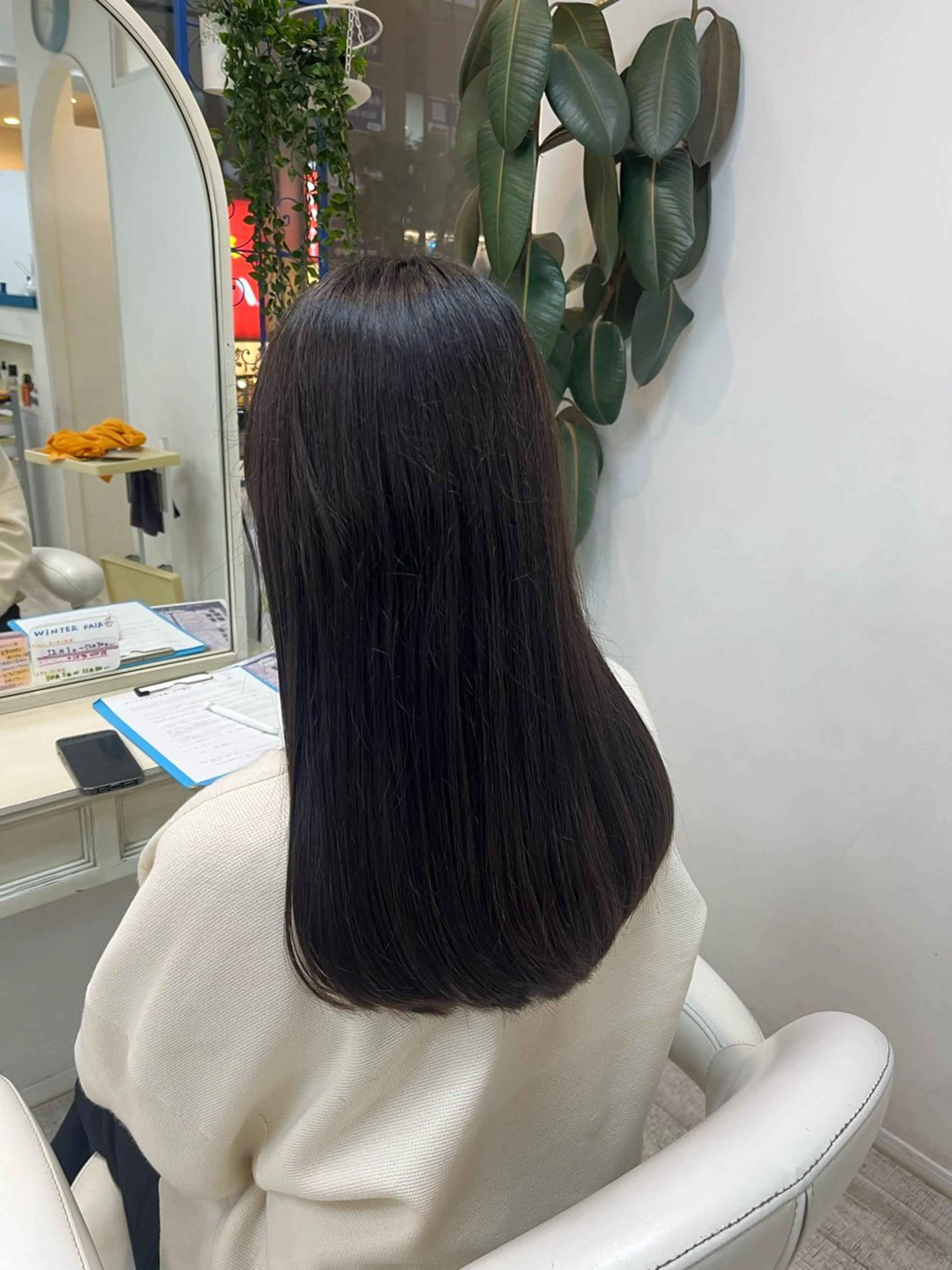 ロング 小川 夏花のヘアスタイル