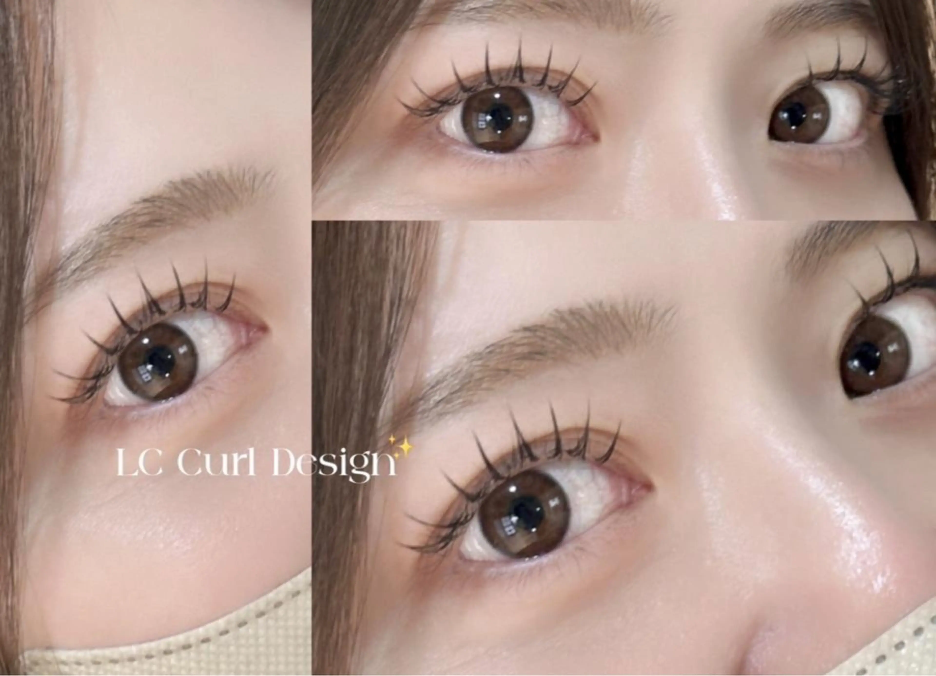 【最先端】パリエク風まつげエクステLC&LDカール 80本(土日祝+¥500)の写真
