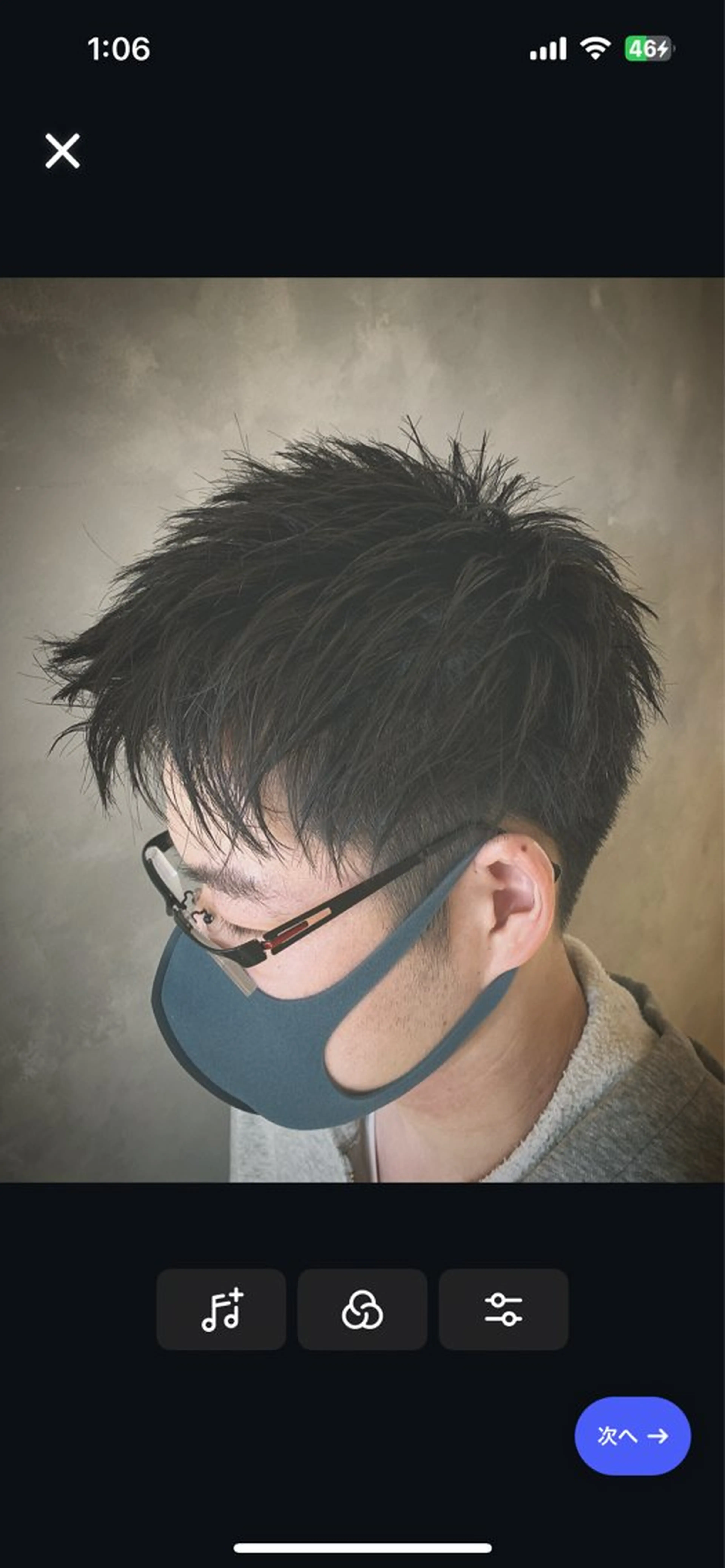 ショート メンズ メンズスタイル 櫻井康太のヘアスタイル