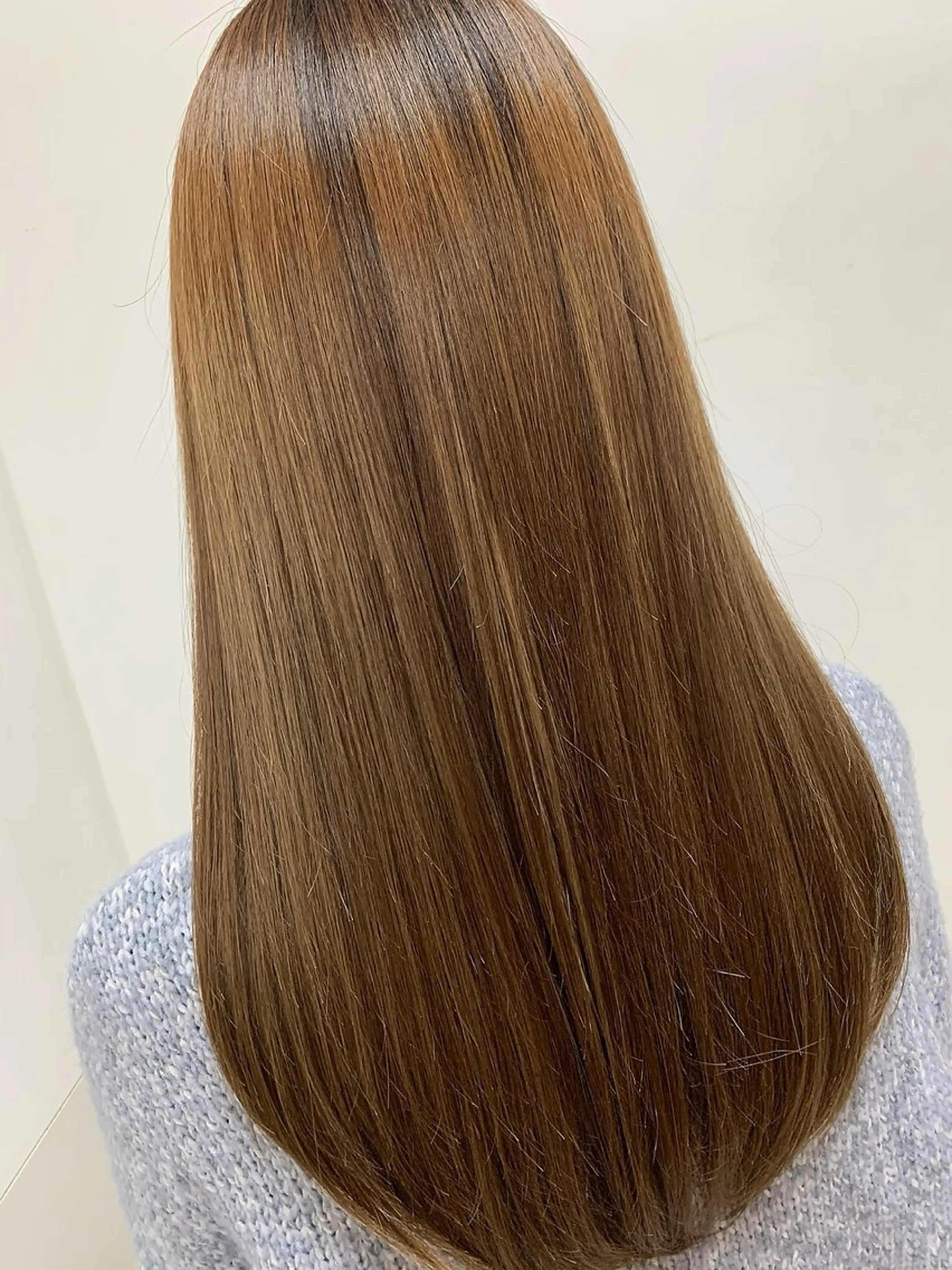 セミロング ヘアカラー BASSA鷺ノ宮 🔥⚡️OTUKAのヘアスタイル