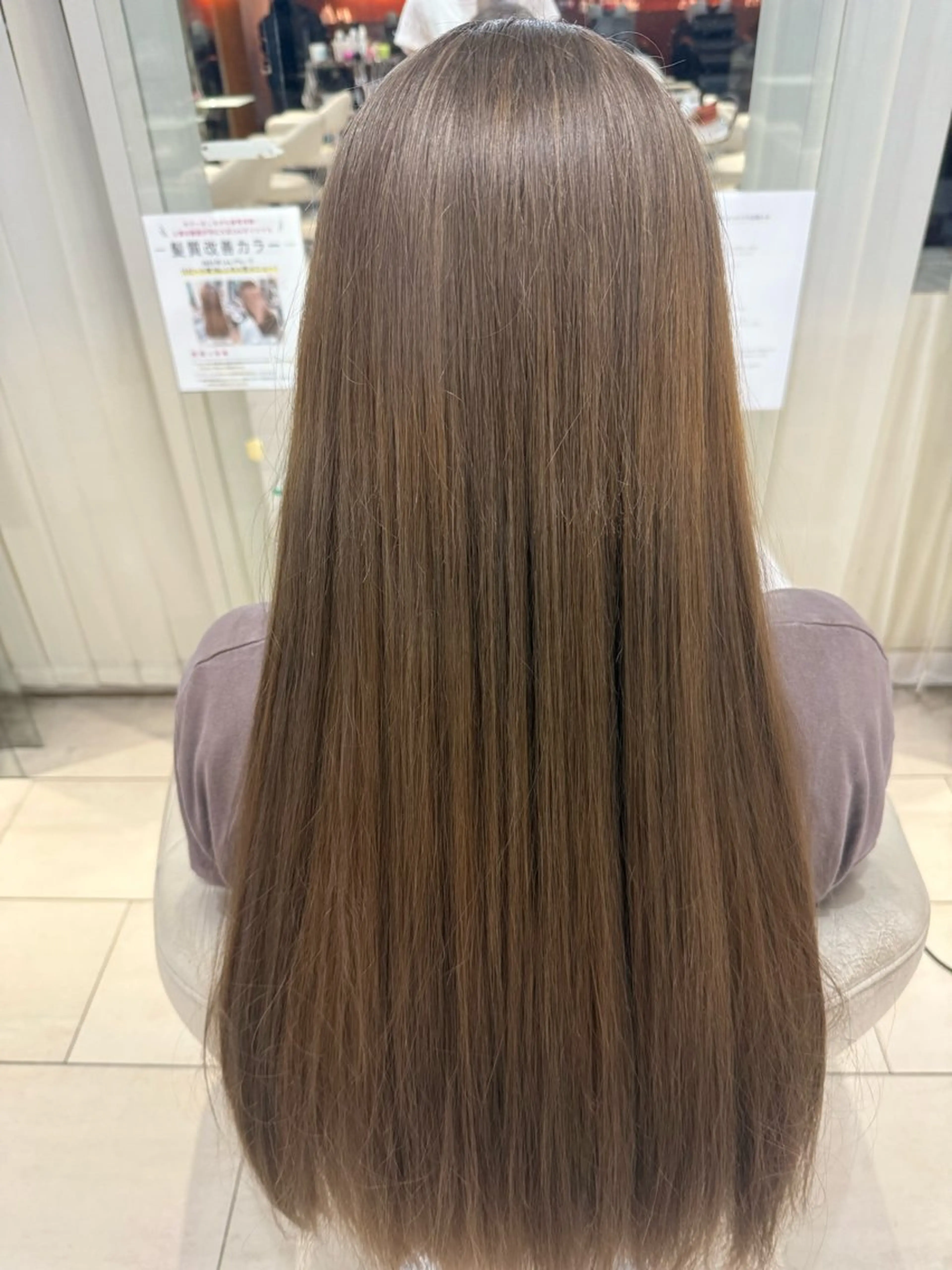 ロング カラー Lee 枚方 harukaのヘアスタイル