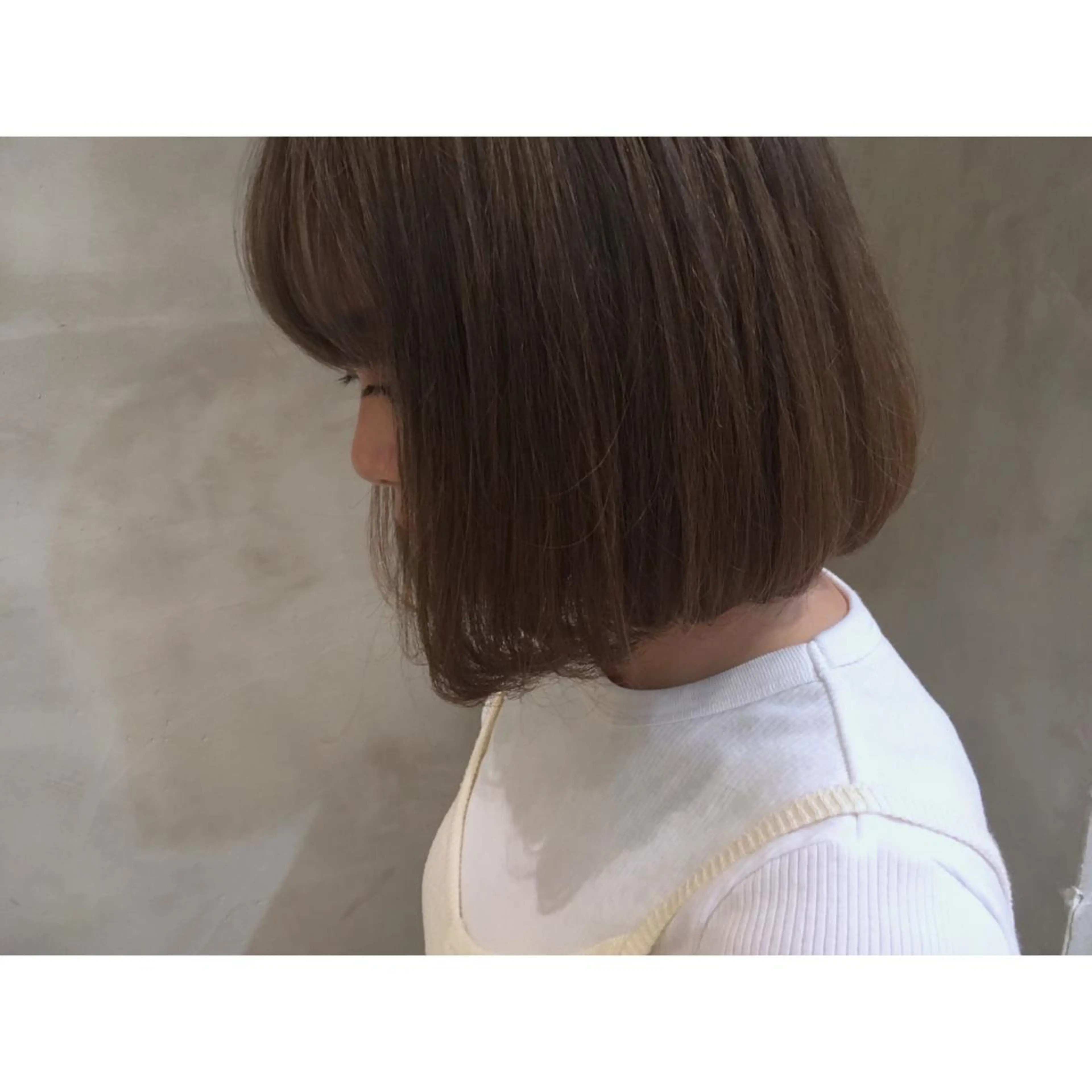 ショート カラー 前下がりボブ ボブ ツヤ美髪💐 髪質改善/高山愛来のヘアスタイル