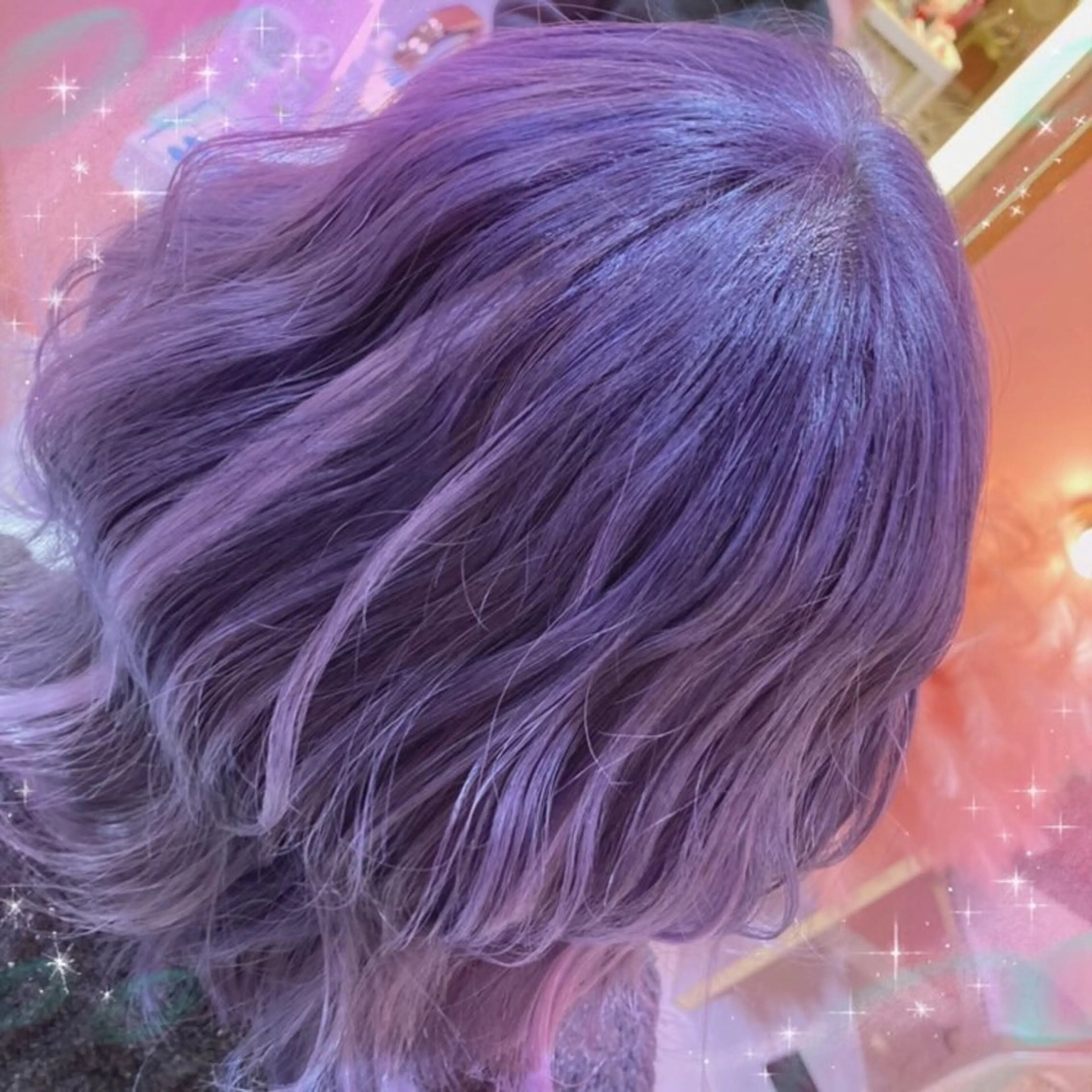 ミディアム カラー Beauty Sal on Milkのヘアスタイル