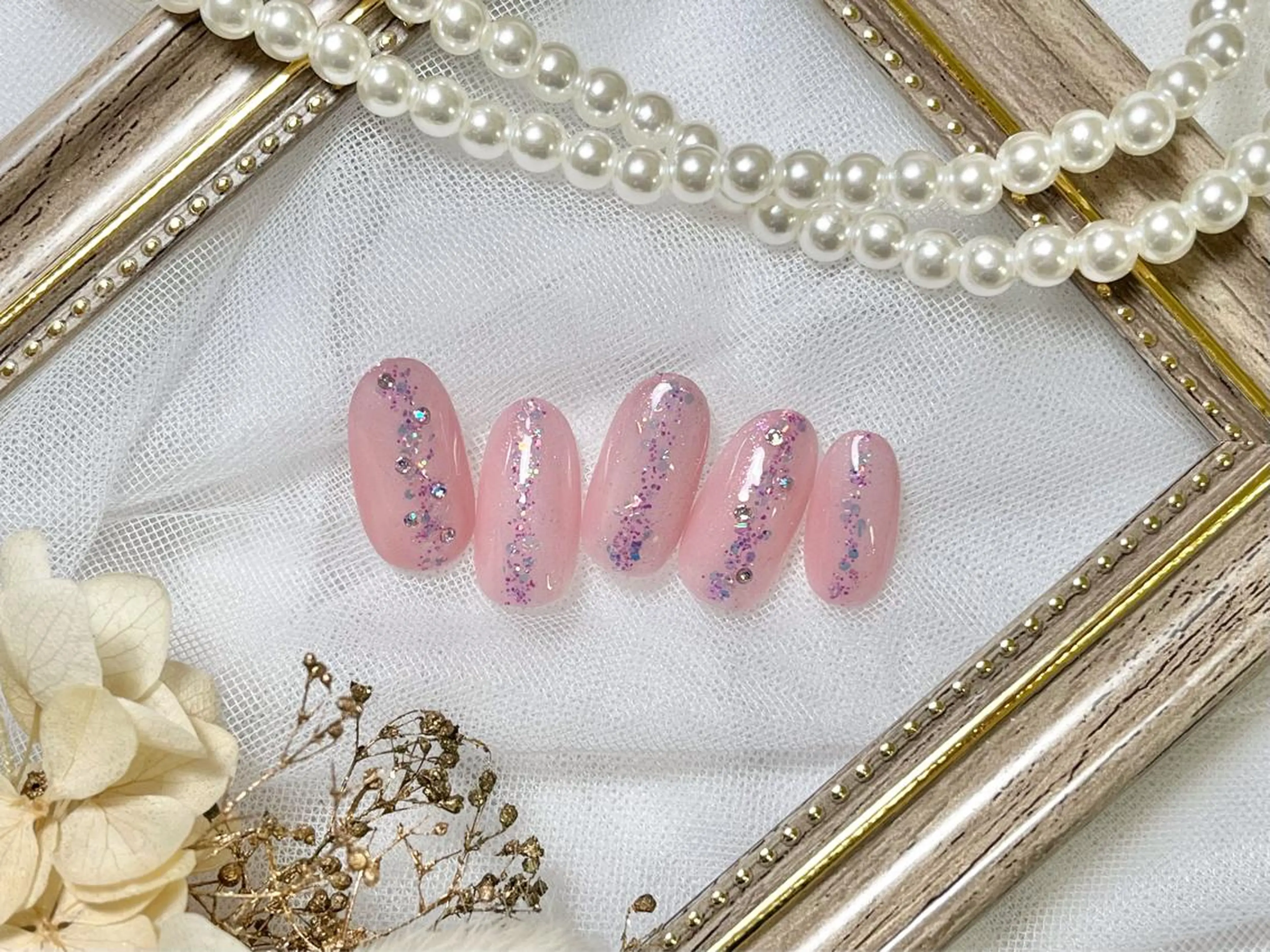 ネイル ハンドネイル プティリボン 武蔵小金井店のネイルデザイン