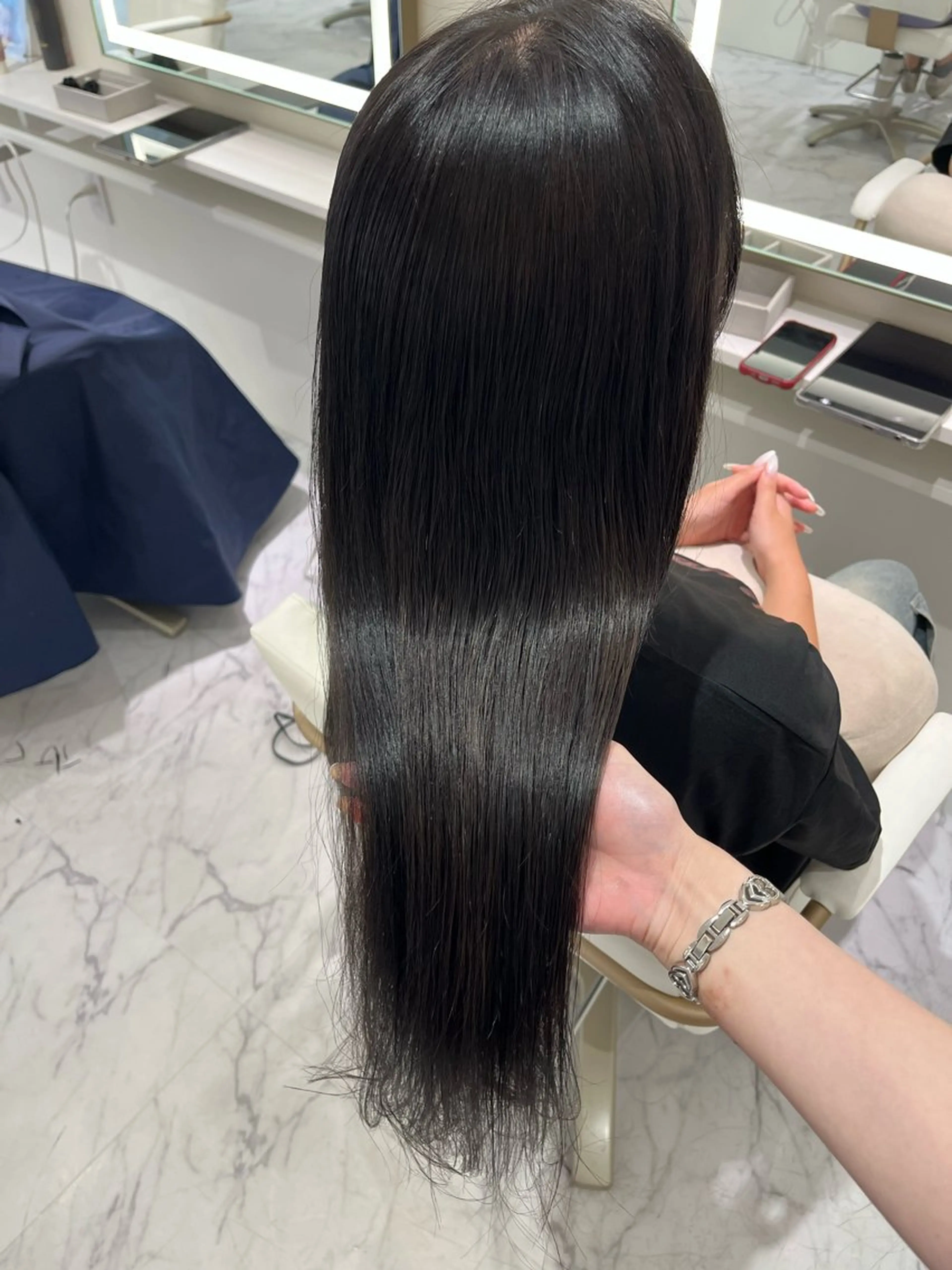 ロング 髪質改善 トリートメント ParveMix /石田 佳澄🩶のヘアスタイル