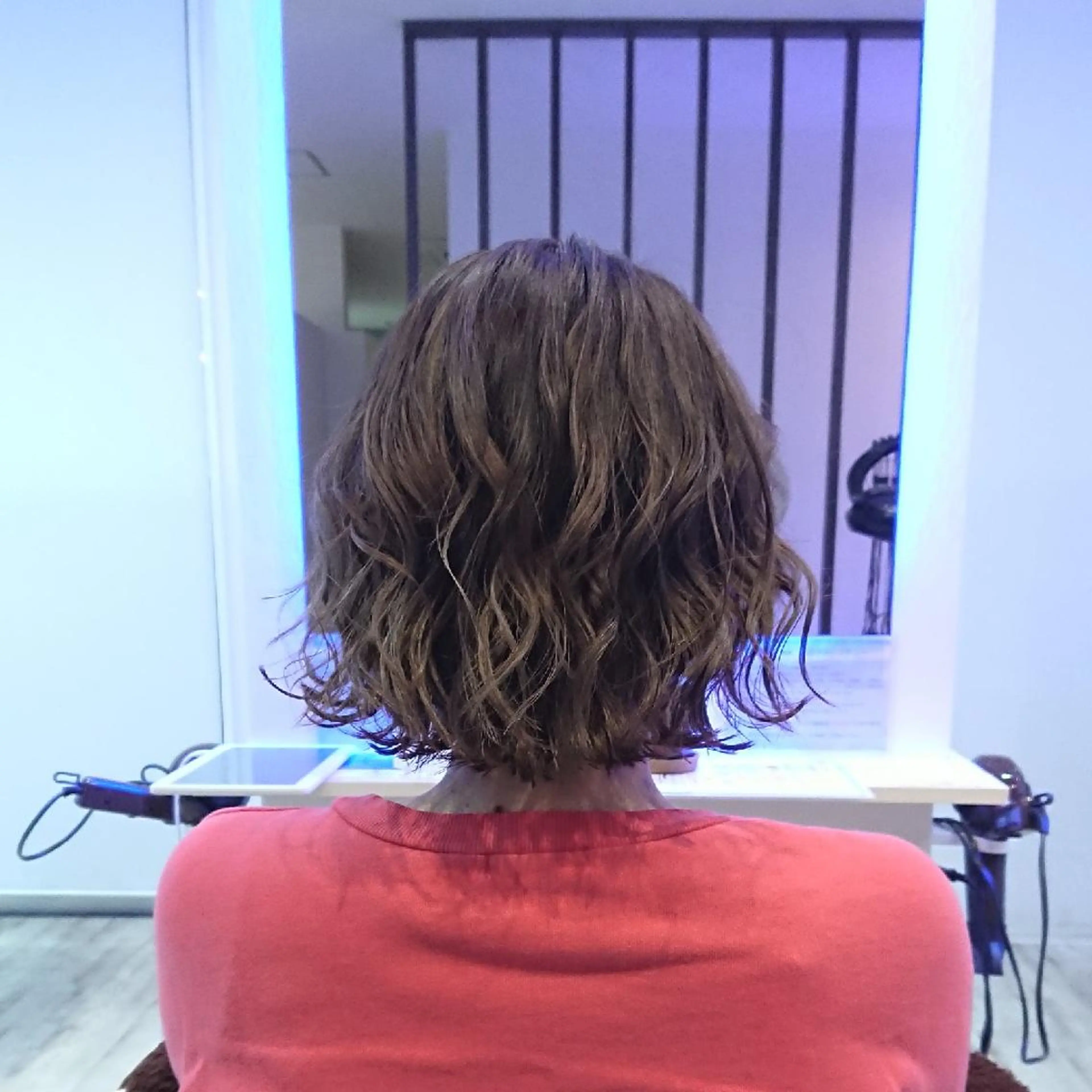 ミディアム カラー ヘアアレンジ 小林 伸行のヘアスタイル