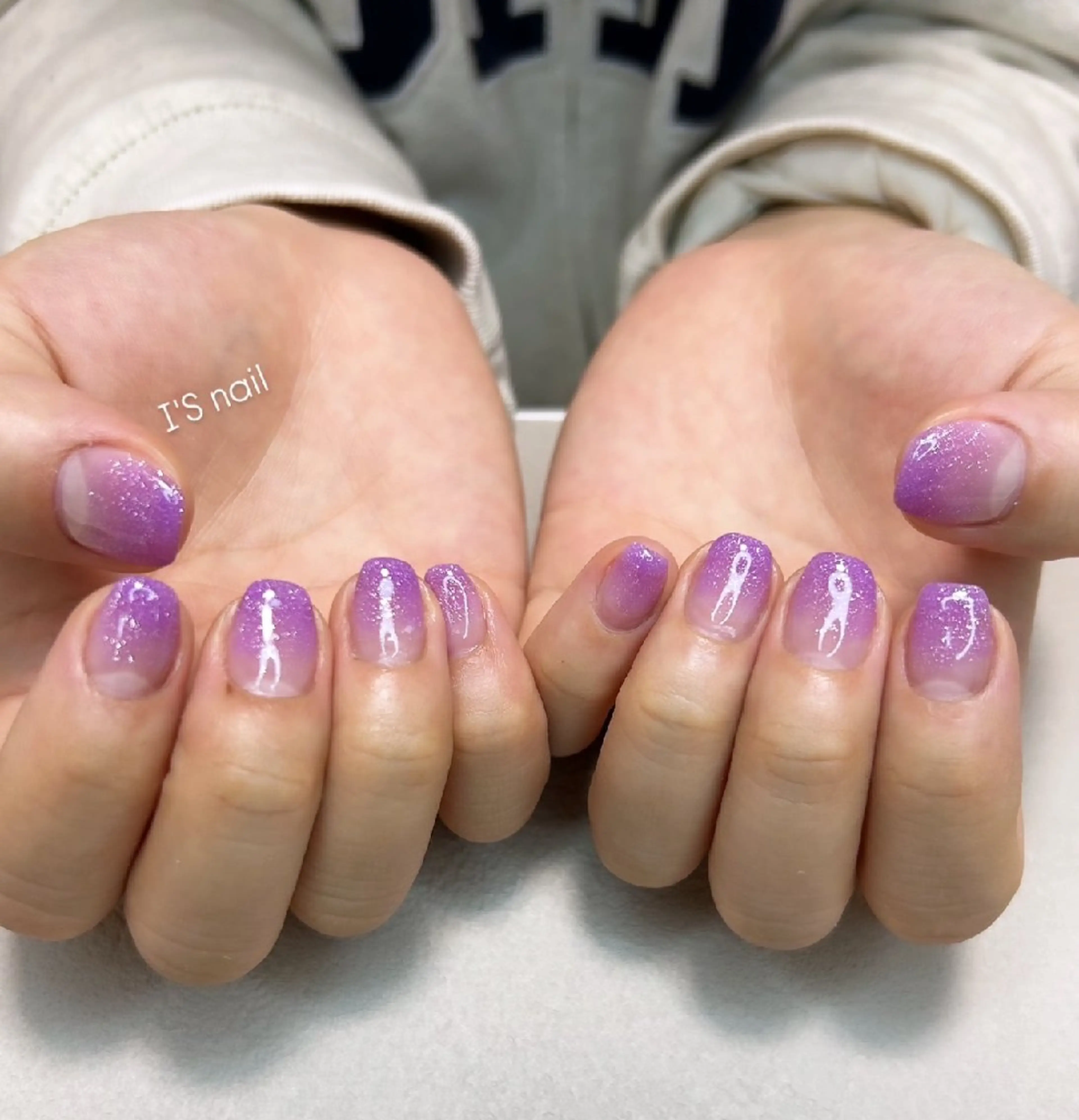 ネイル グラデーション ハンドネイル I'S nail 佐野のネイルデザイン