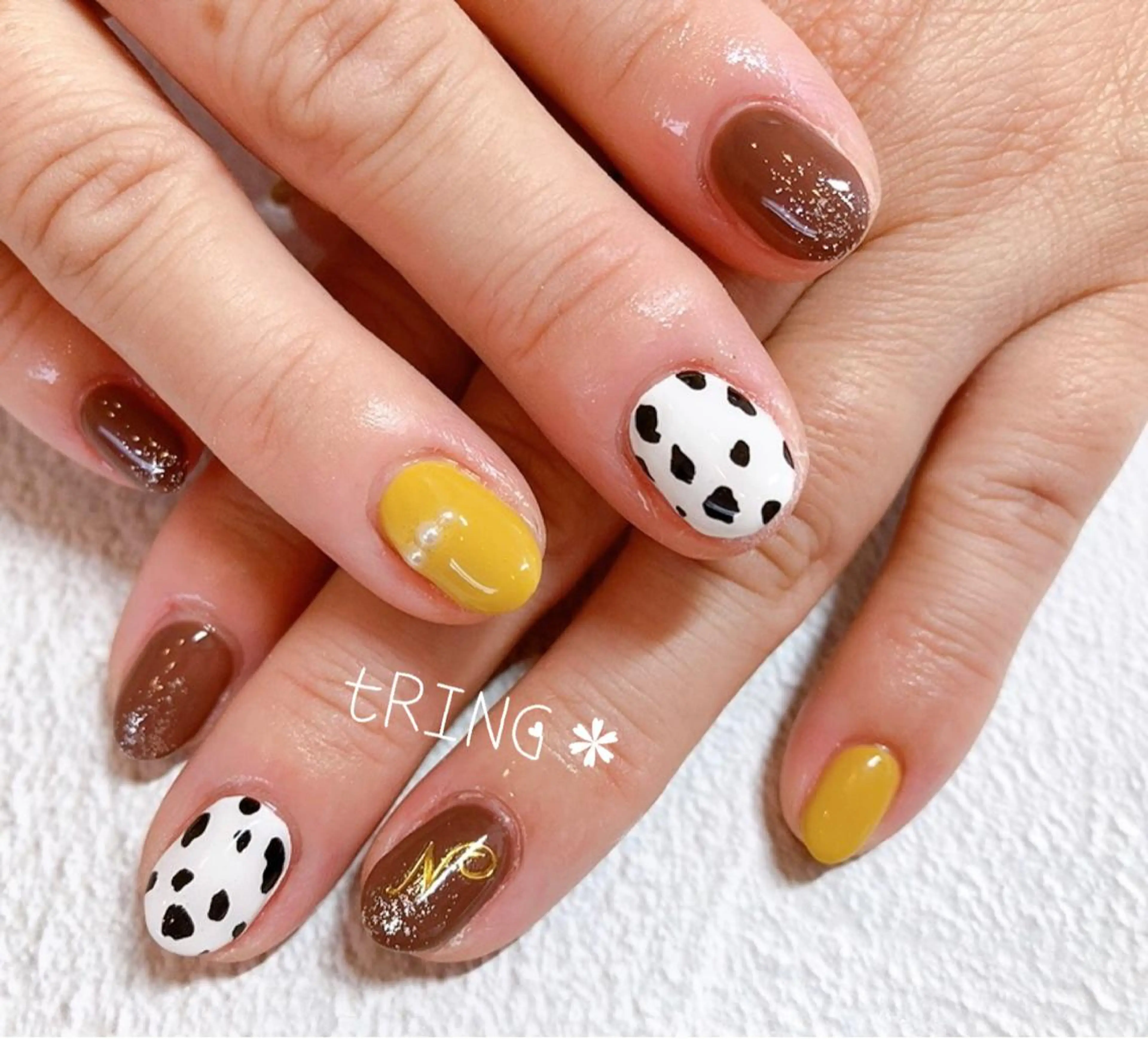 ネイル ハンドネイル tRING* しいの木台のネイルデザイン