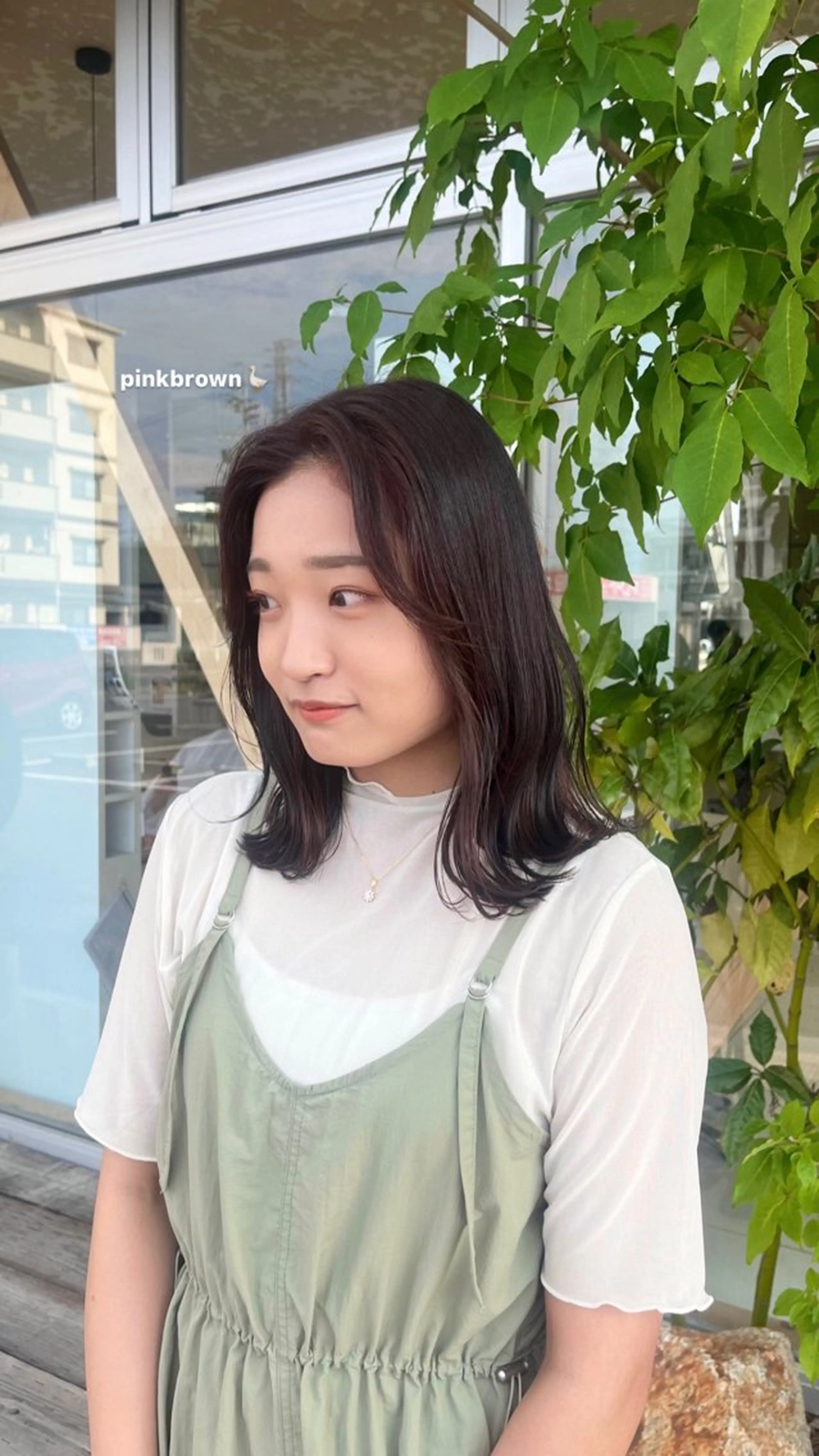 カラー 服部 沙弥佳のヘアスタイル