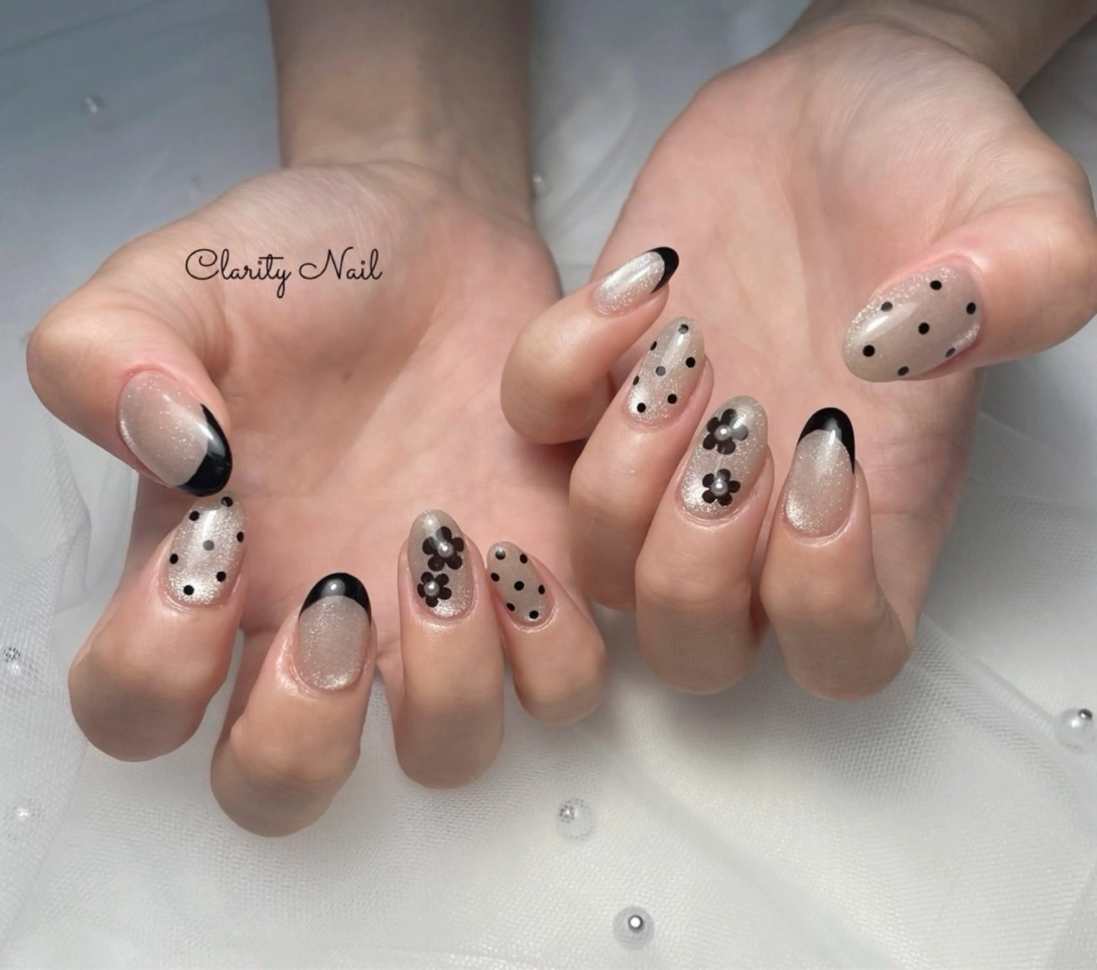 ネイル アートネイル 持ち込み ハンドネイル Clarity Nailのネイルデザイン