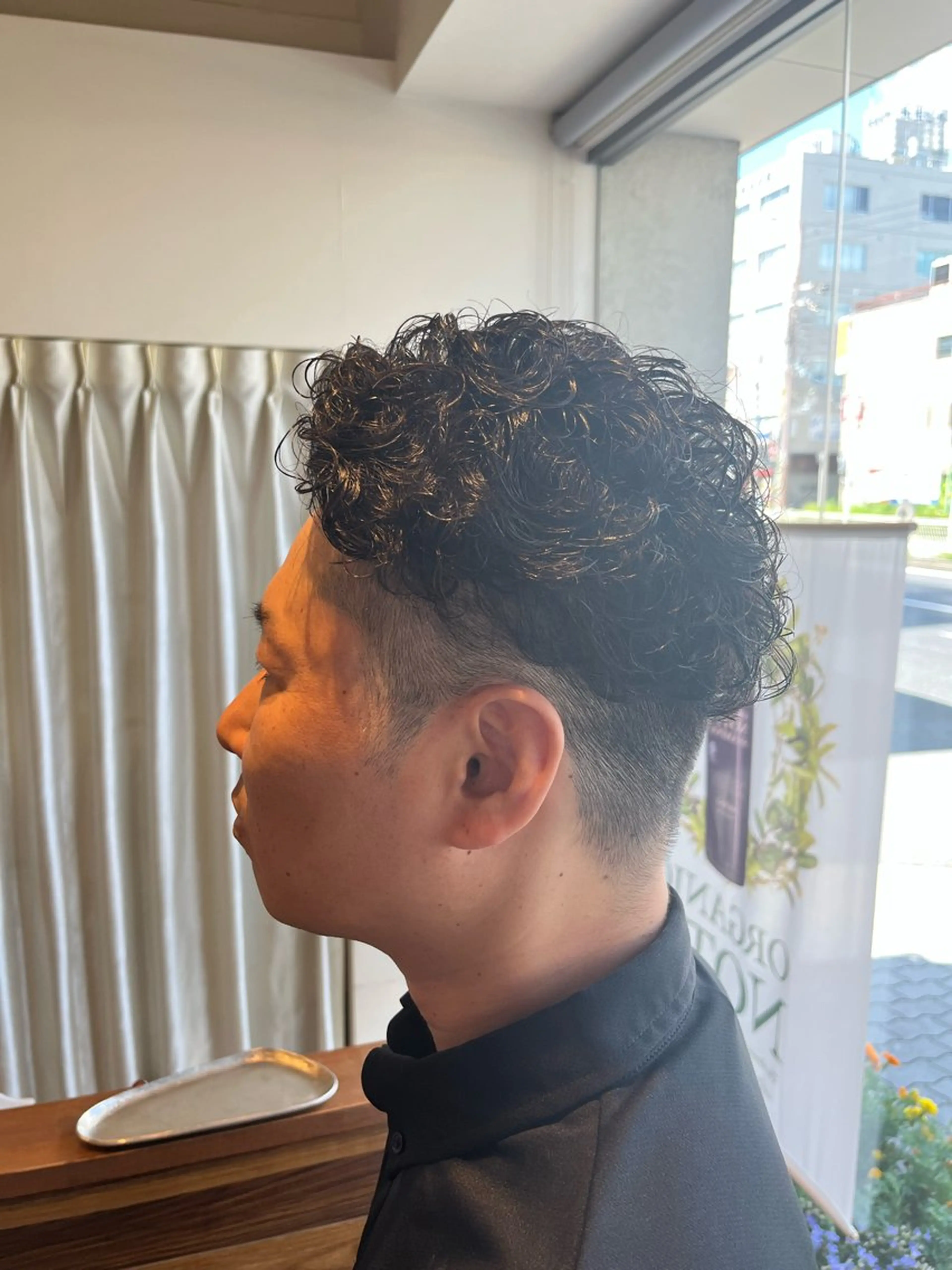 パーマ メンズ 仲谷 直のヘアスタイル