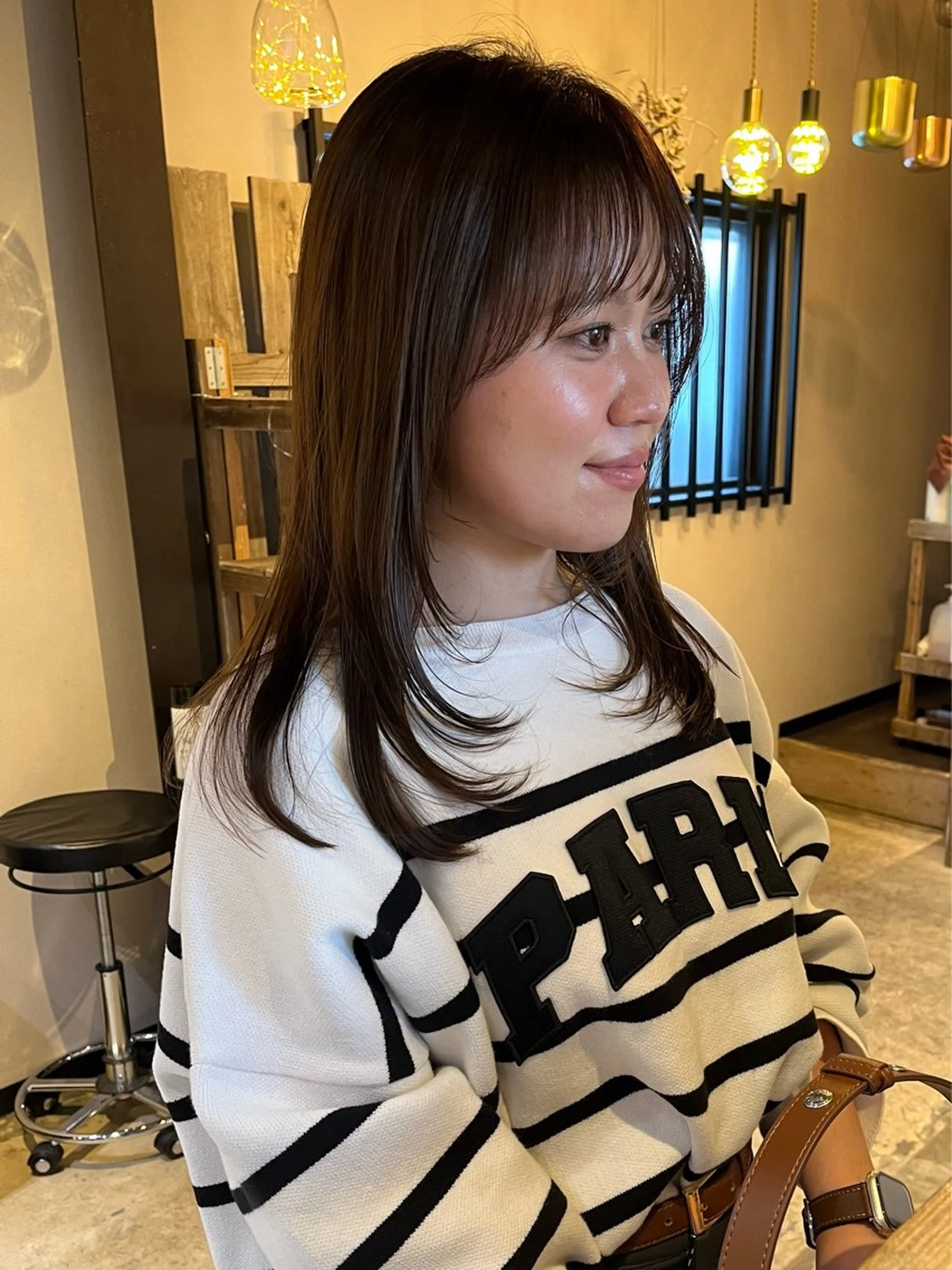 ロング レイヤーカット LoE[ロエ]桃井 香菜子のヘアスタイル