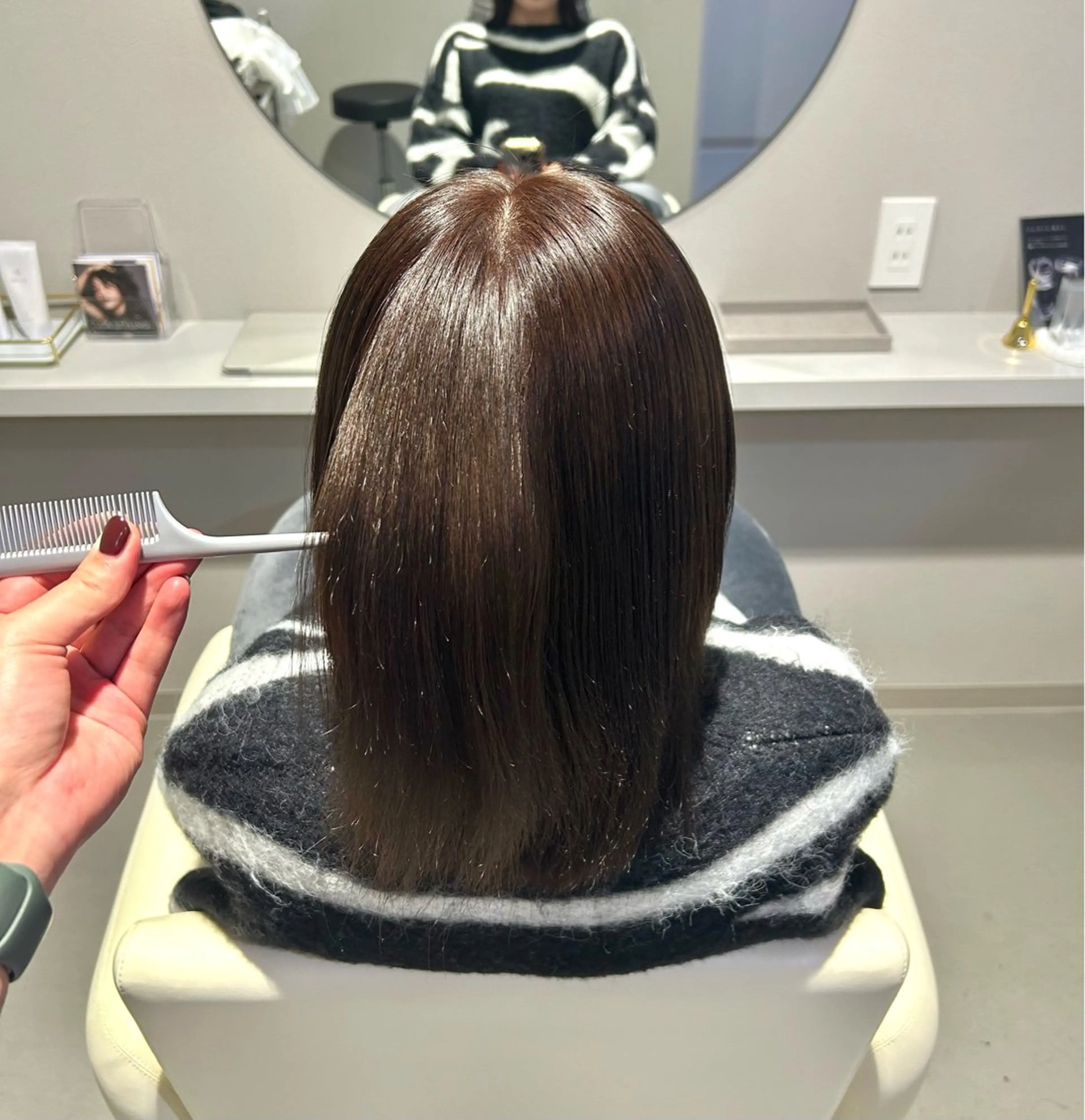 ⭐︎ケアカラー＋極上ヘッドスパ付⭐︎  ミニモ限定！新規様特別価格🤍の写真