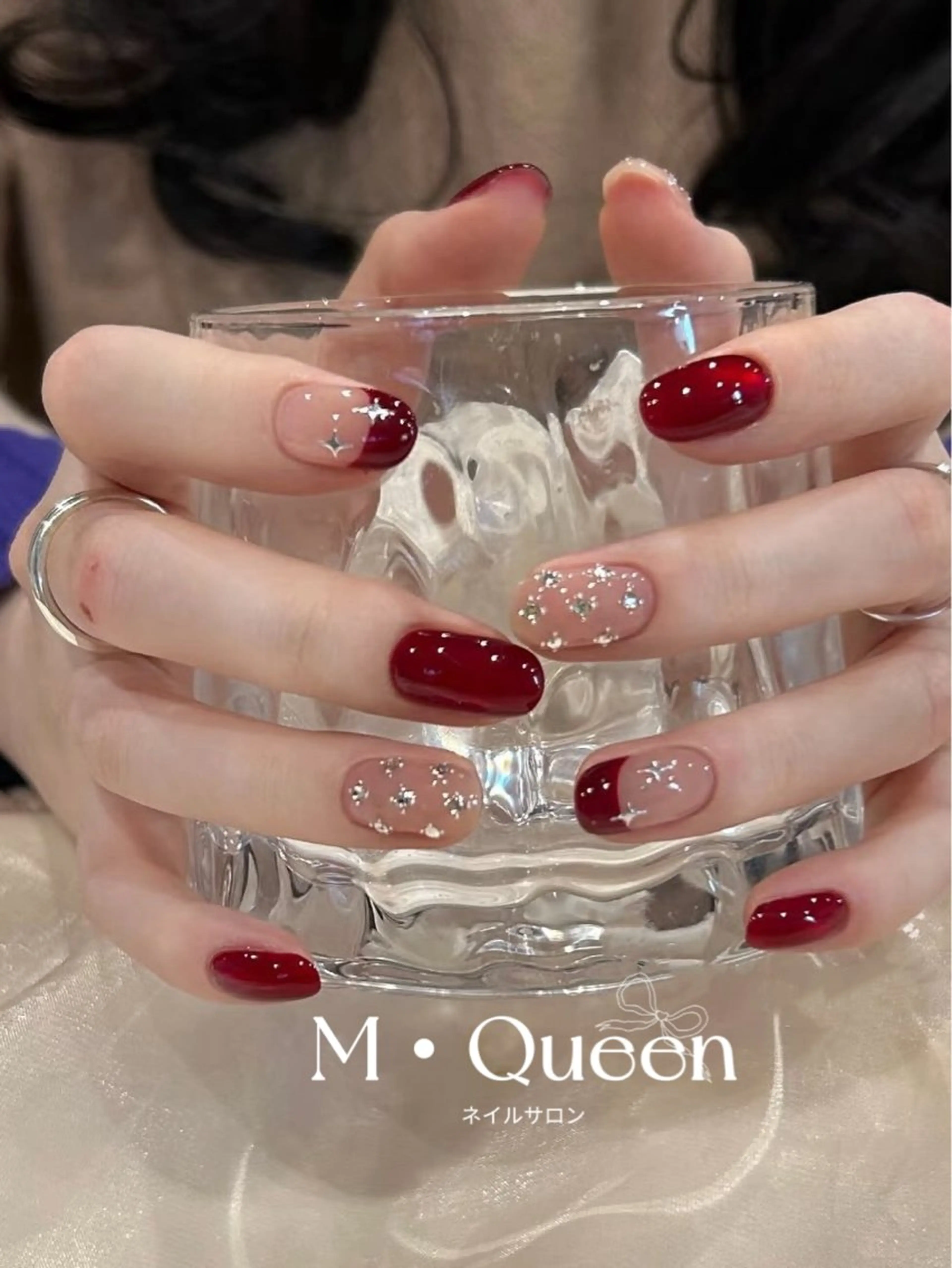 ネイル MQueen ネイルサロンマルのネイルデザイン