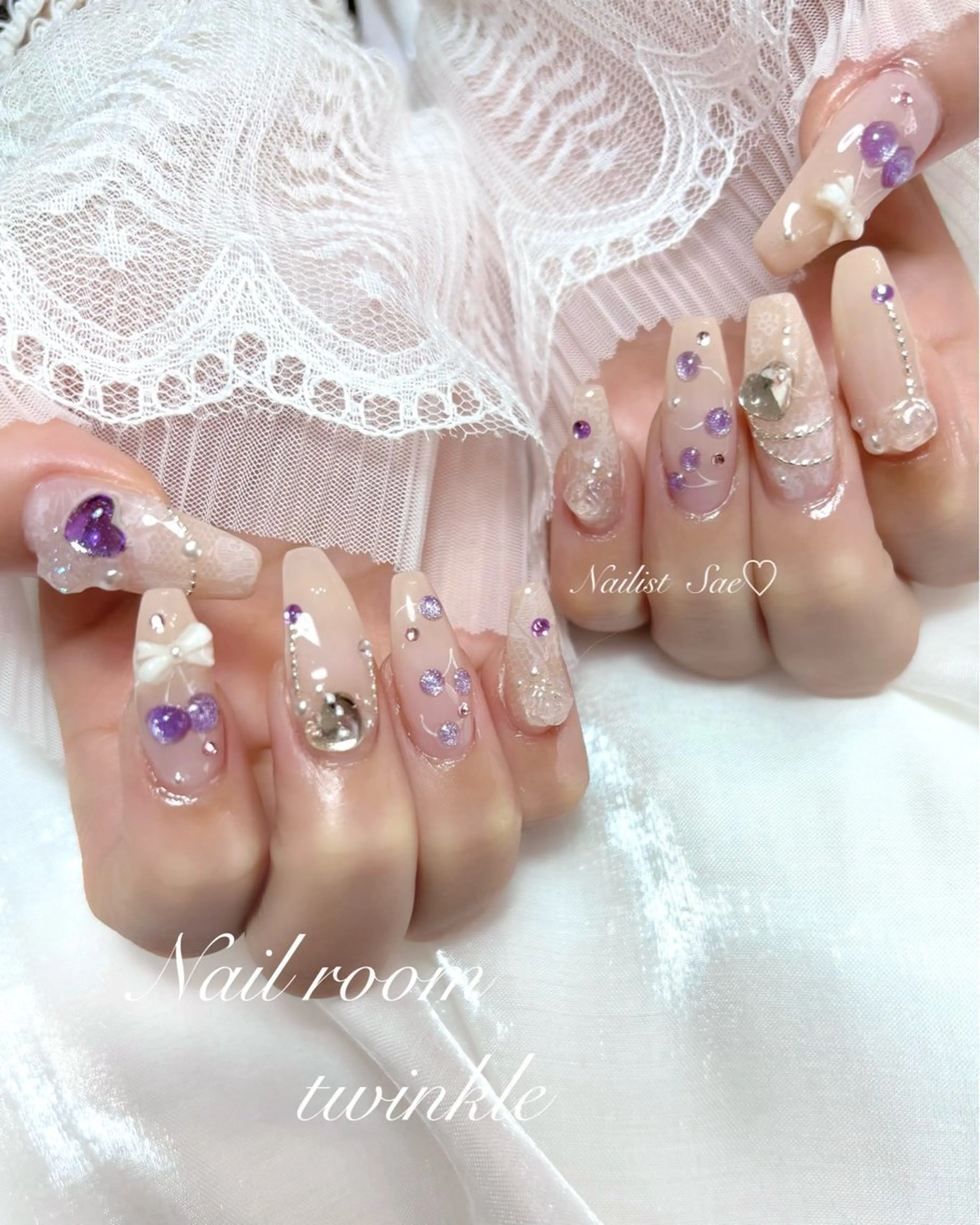 ネイル Nail room twinkleのネイルデザイン