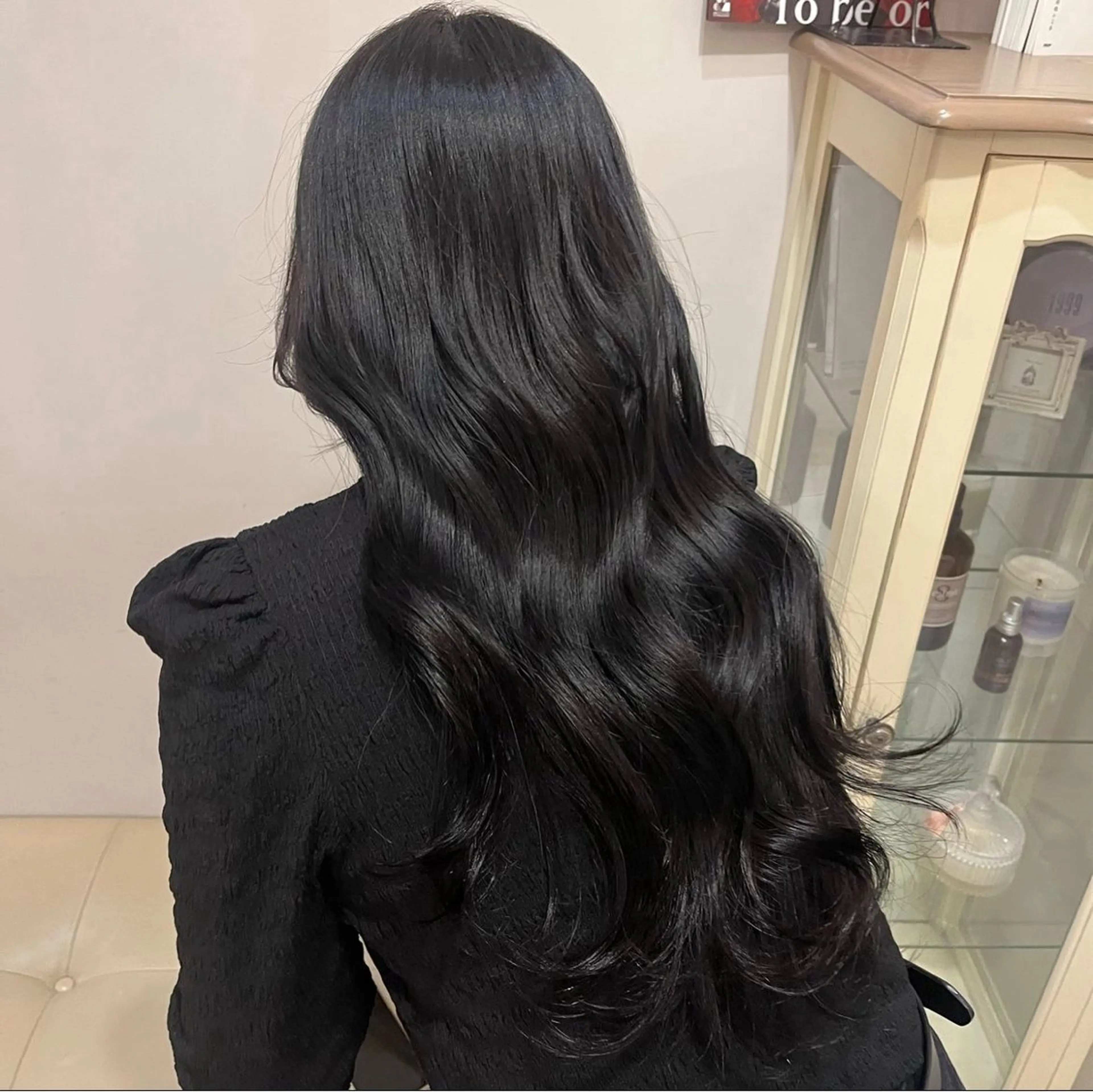 ロング カラー レイヤー/コテ巻き風 kanohaのヘアスタイル