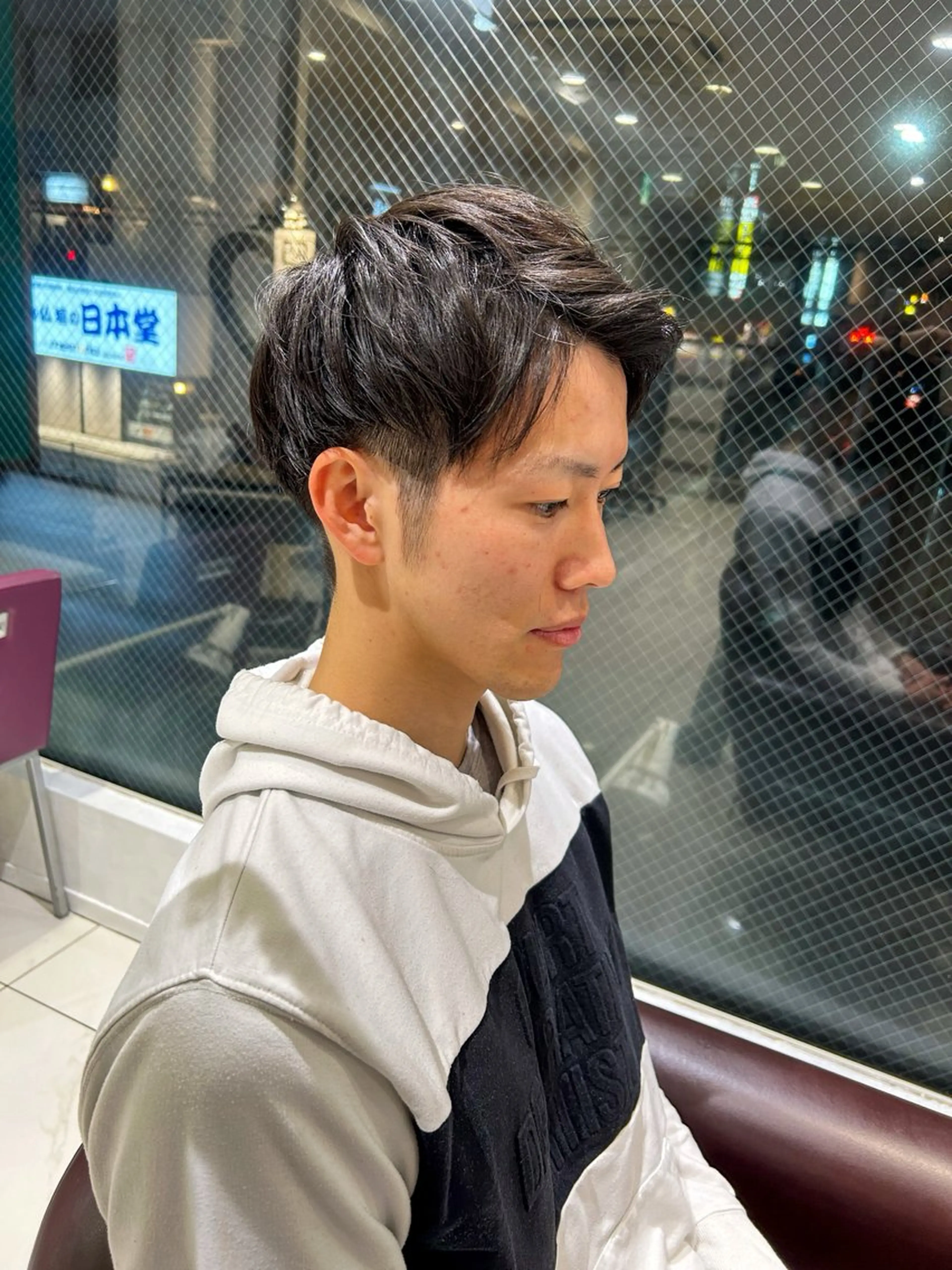 メンズ カット 🫧透明感イルミナ カラー🫧三浦菜々子のヘアスタイル