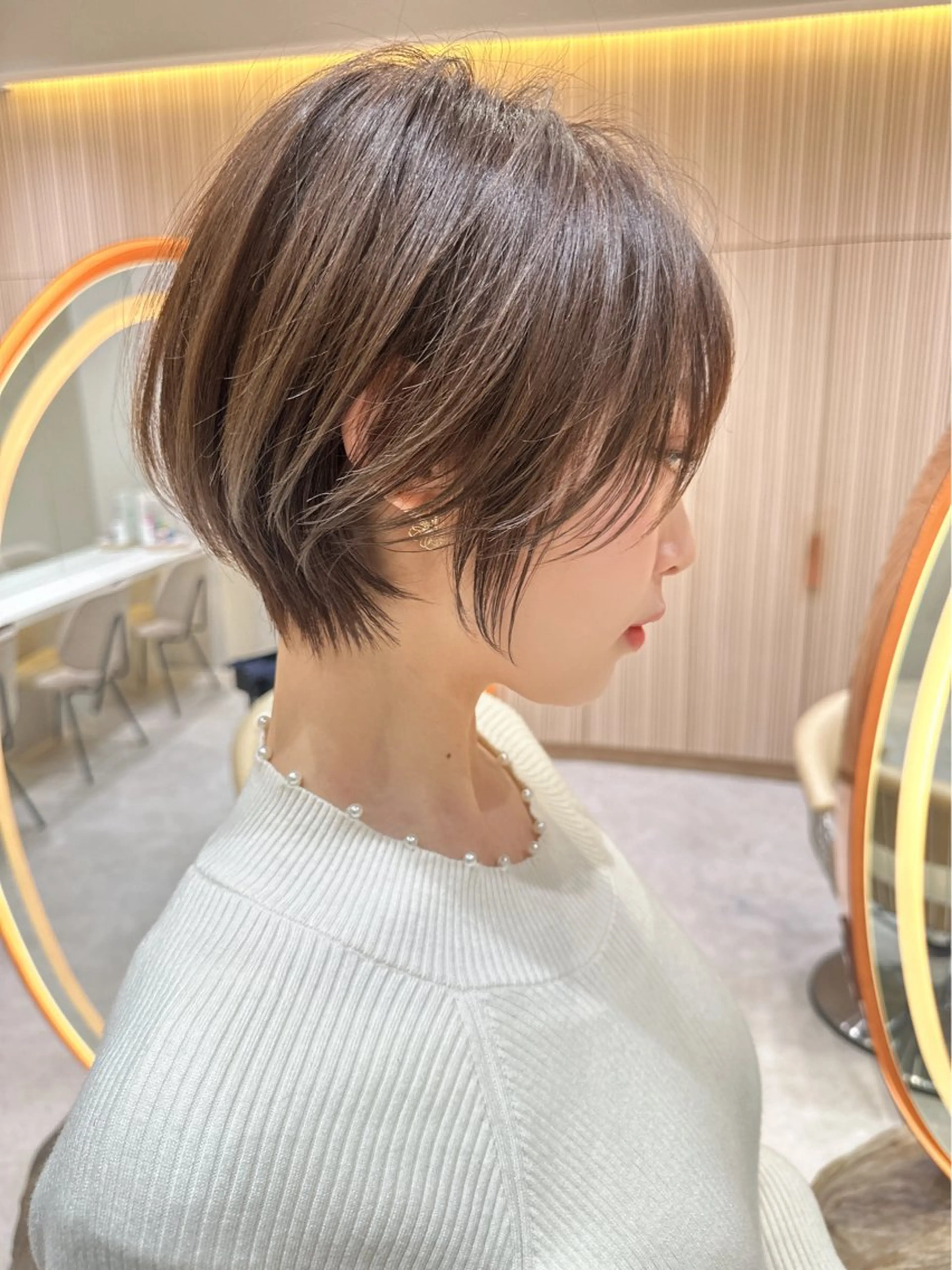 ショート カット レイヤー❣️縮毛矯 川村利幸のヘアスタイル