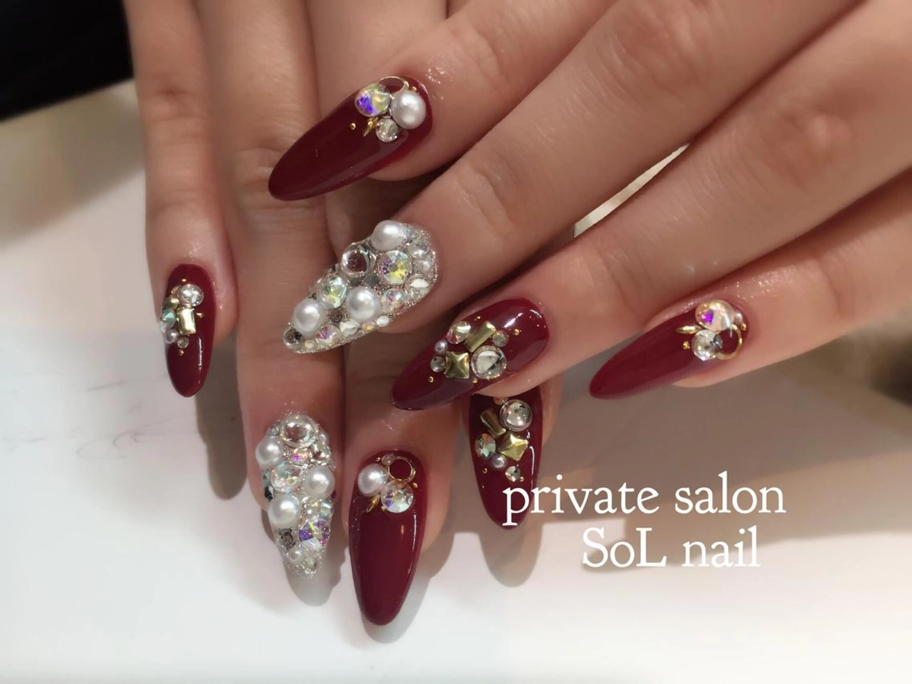 ネイル ハンドネイル SOL NAILのネイルデザイン