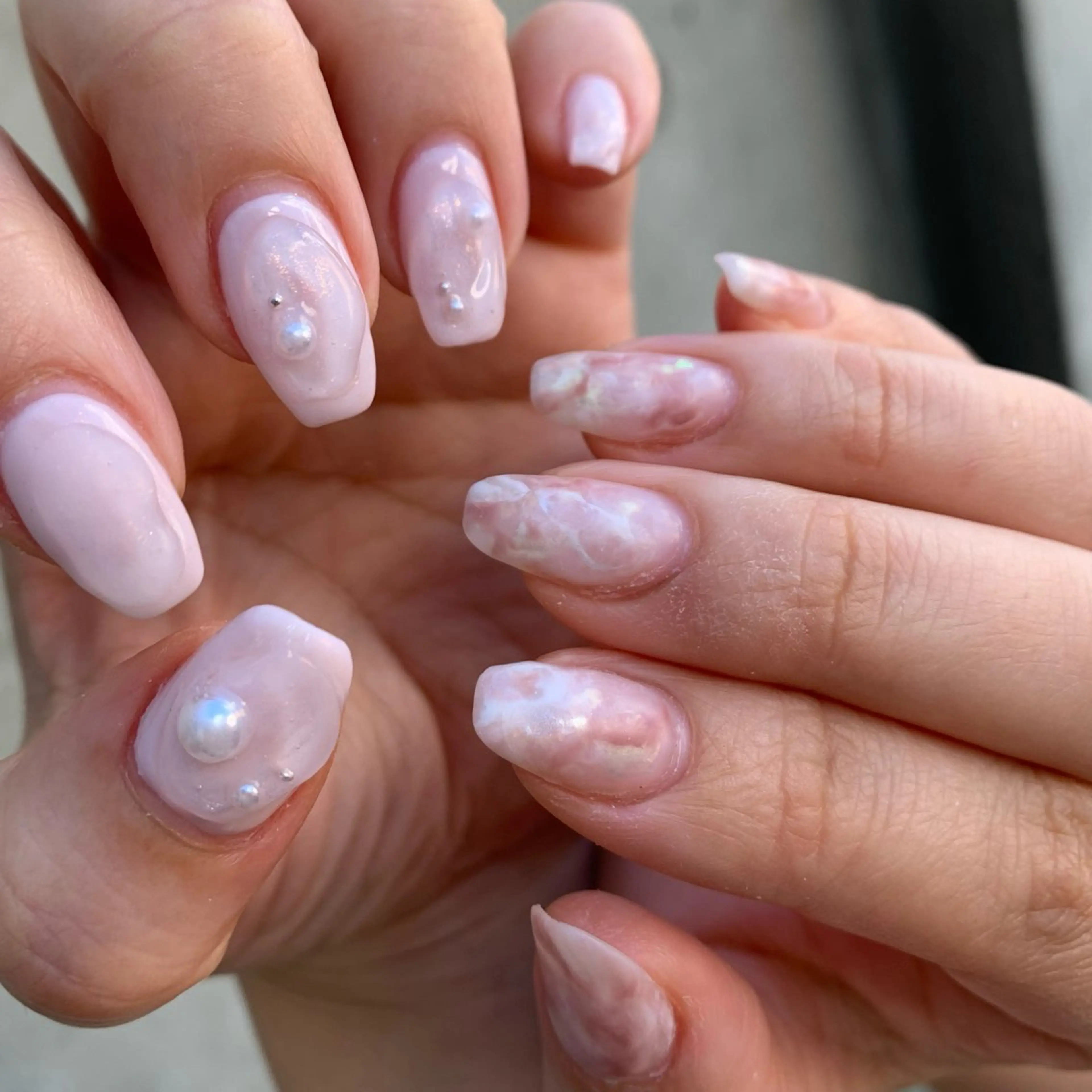 ネイル ハンドネイル YUKIMO🍎名駅 /ニュアンスのネイルデザイン