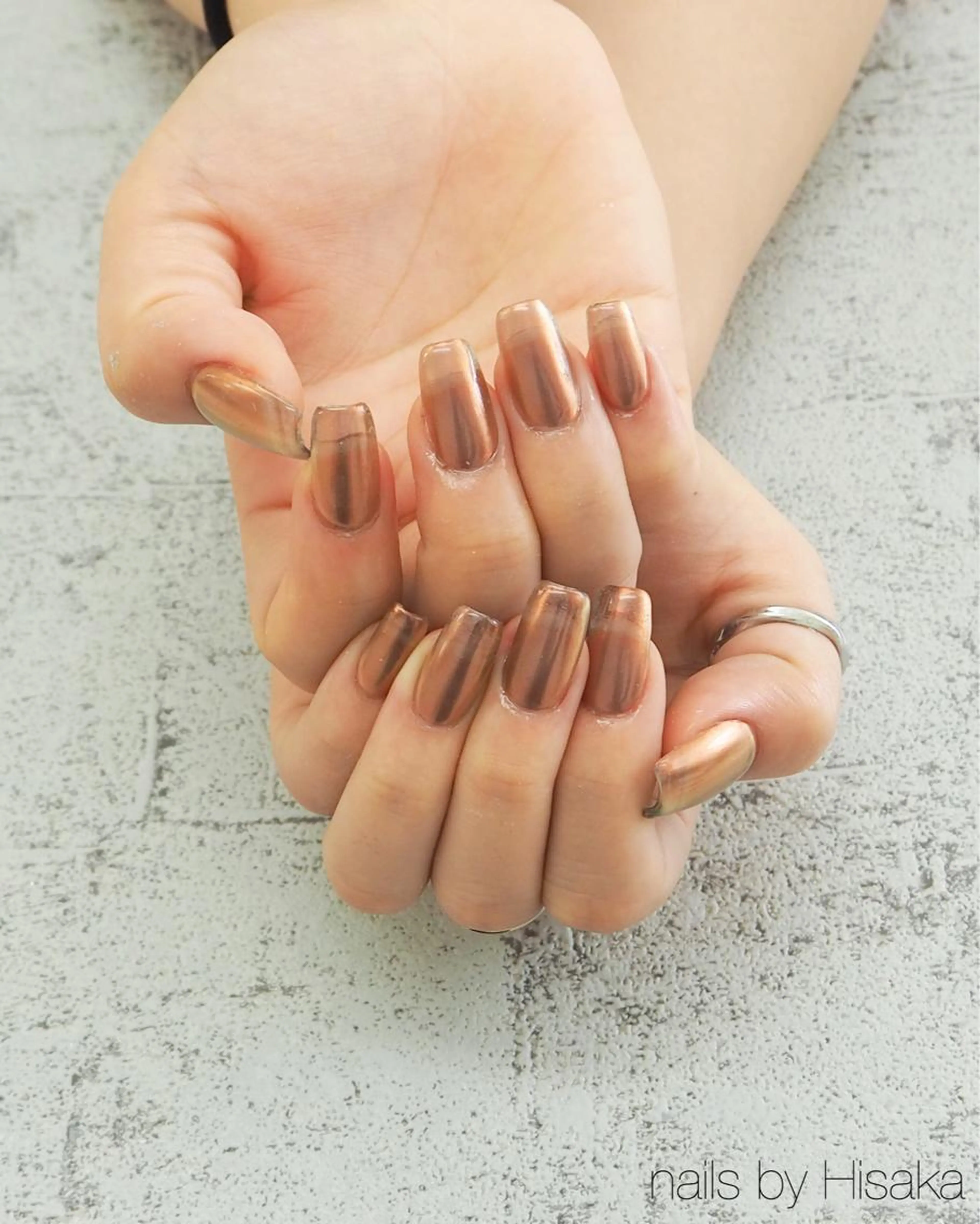 【オフなし】 スカルプ ワンカラー、ラメグラなどシンプルネイルの写真