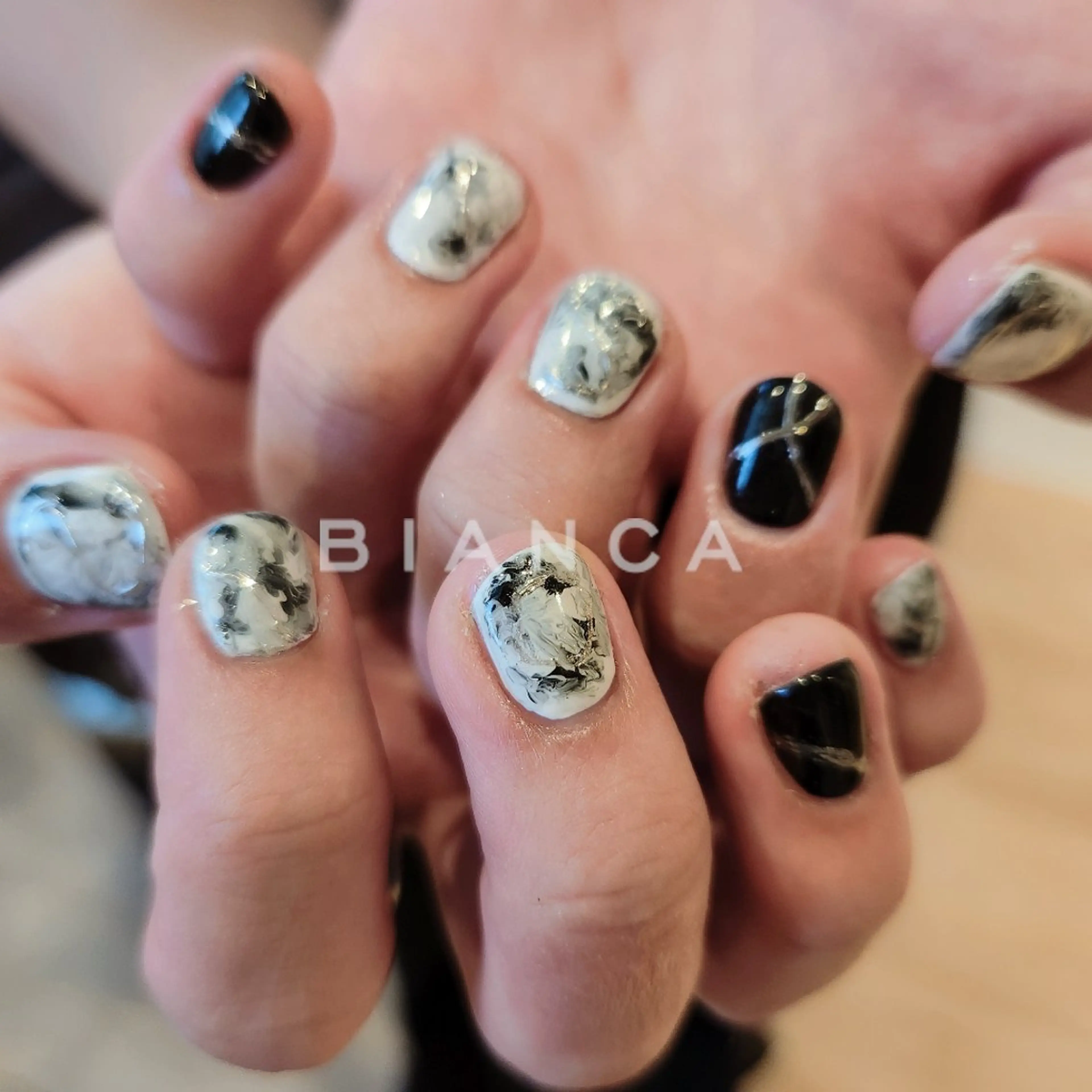 ネイル メンズ ハンドネイル Bianca名駅店 あゆのネイルデザイン