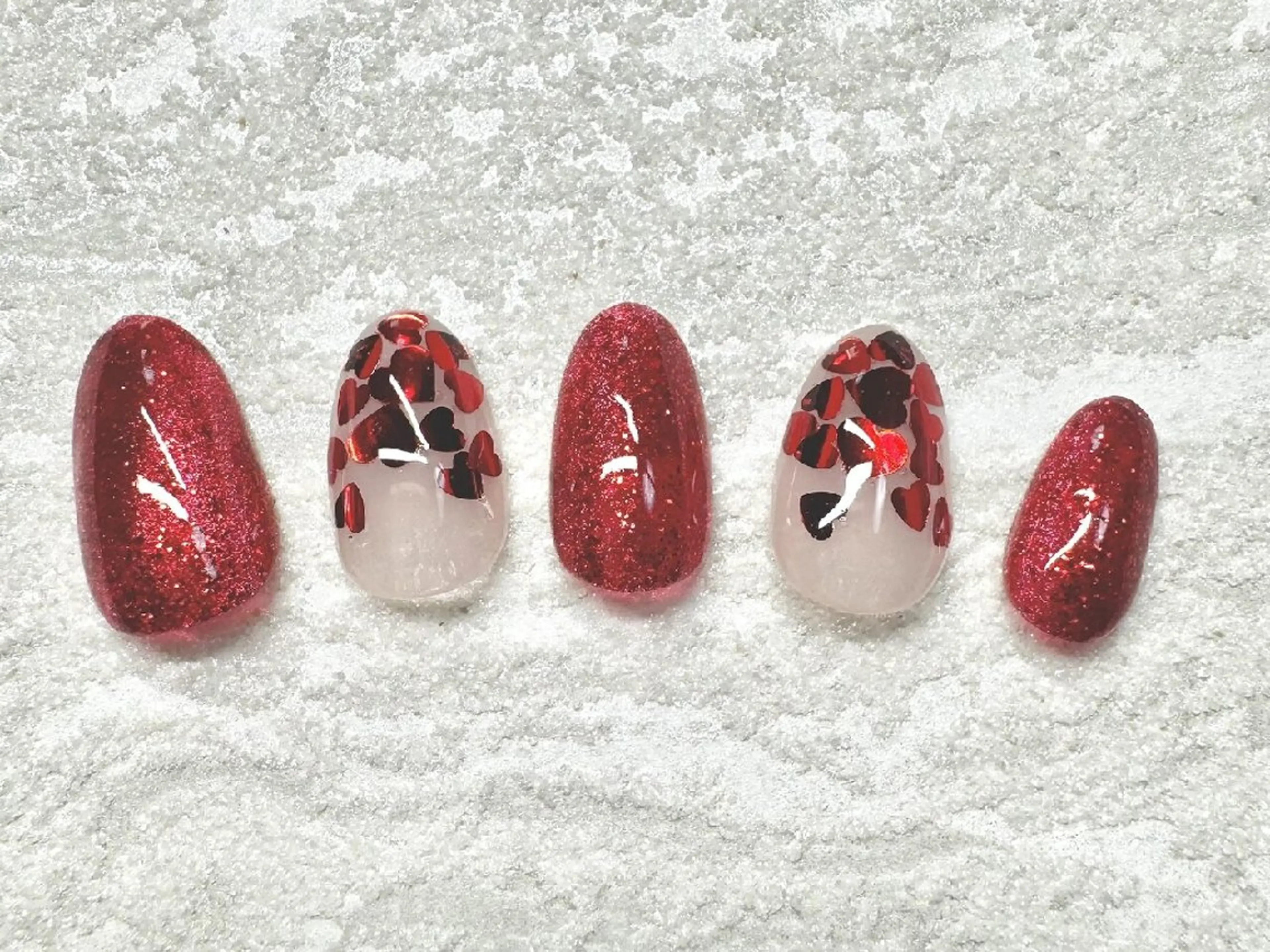 ネイル ハート JULIE NAILのネイルデザイン