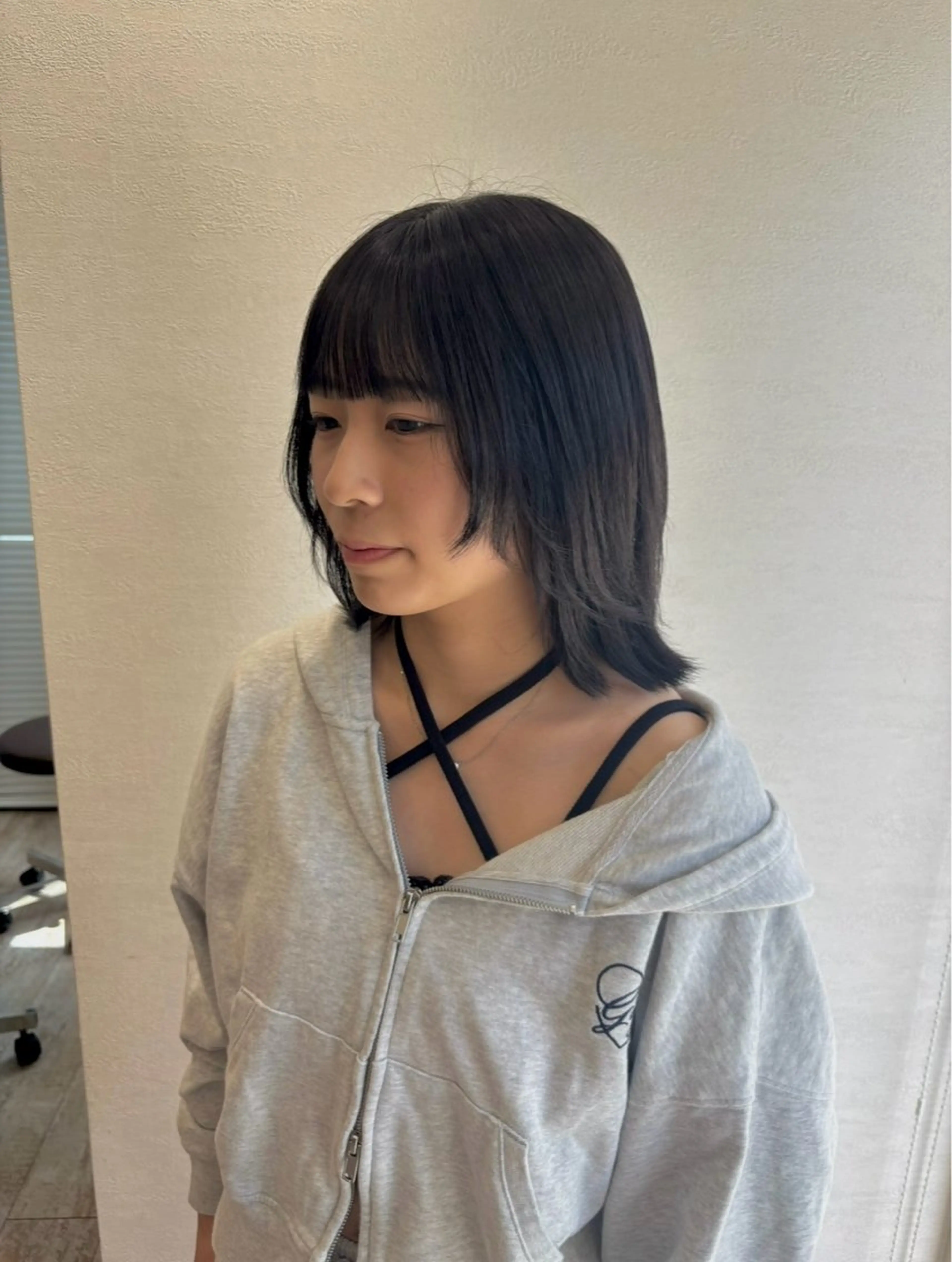 ミディアム 荒神 駿太のヘアスタイル