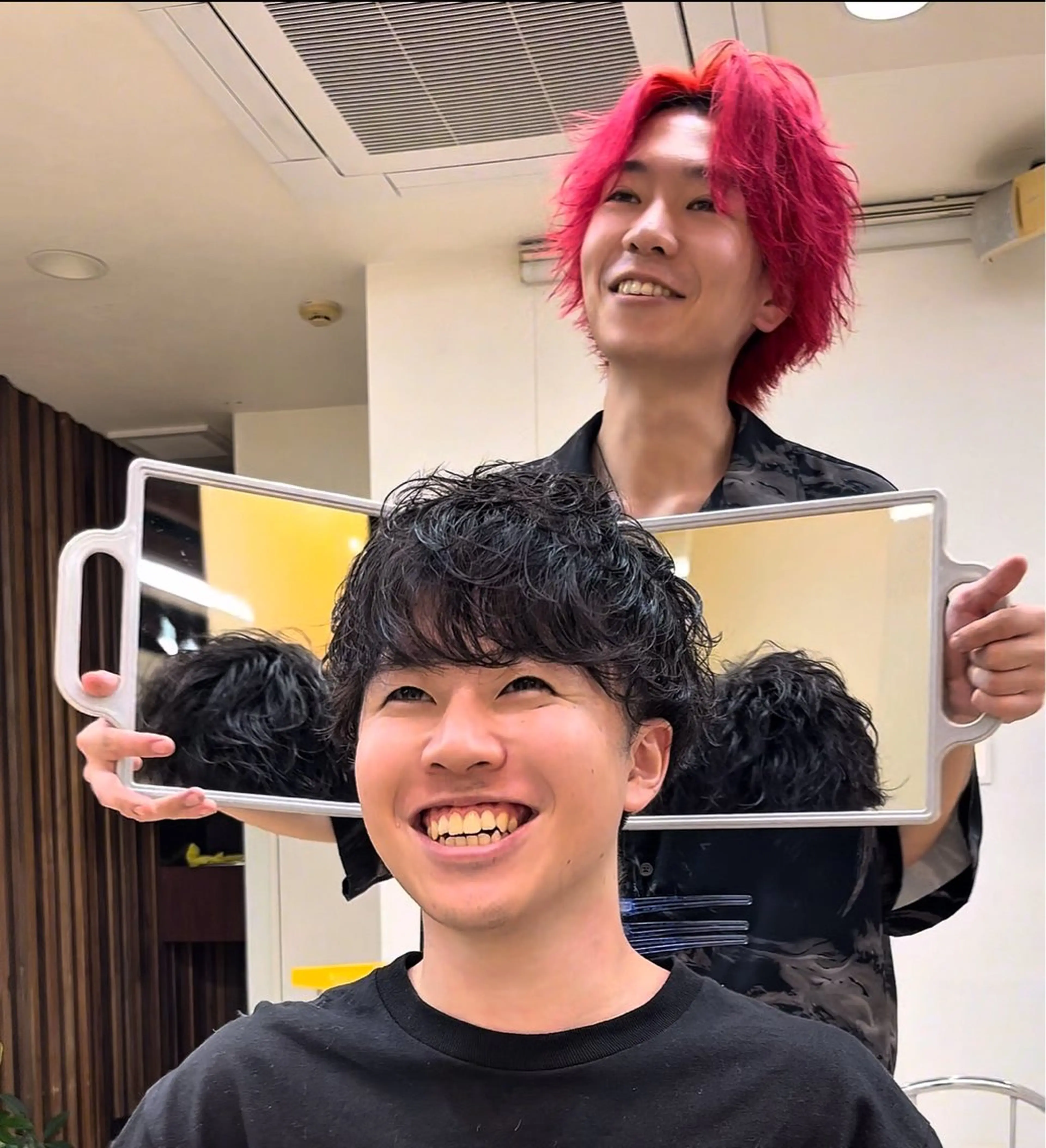 ショート パーマ メンズ カット パーマ メンズ特化/パーマ/ 髪質改善　高野奨馬のヘアスタイル